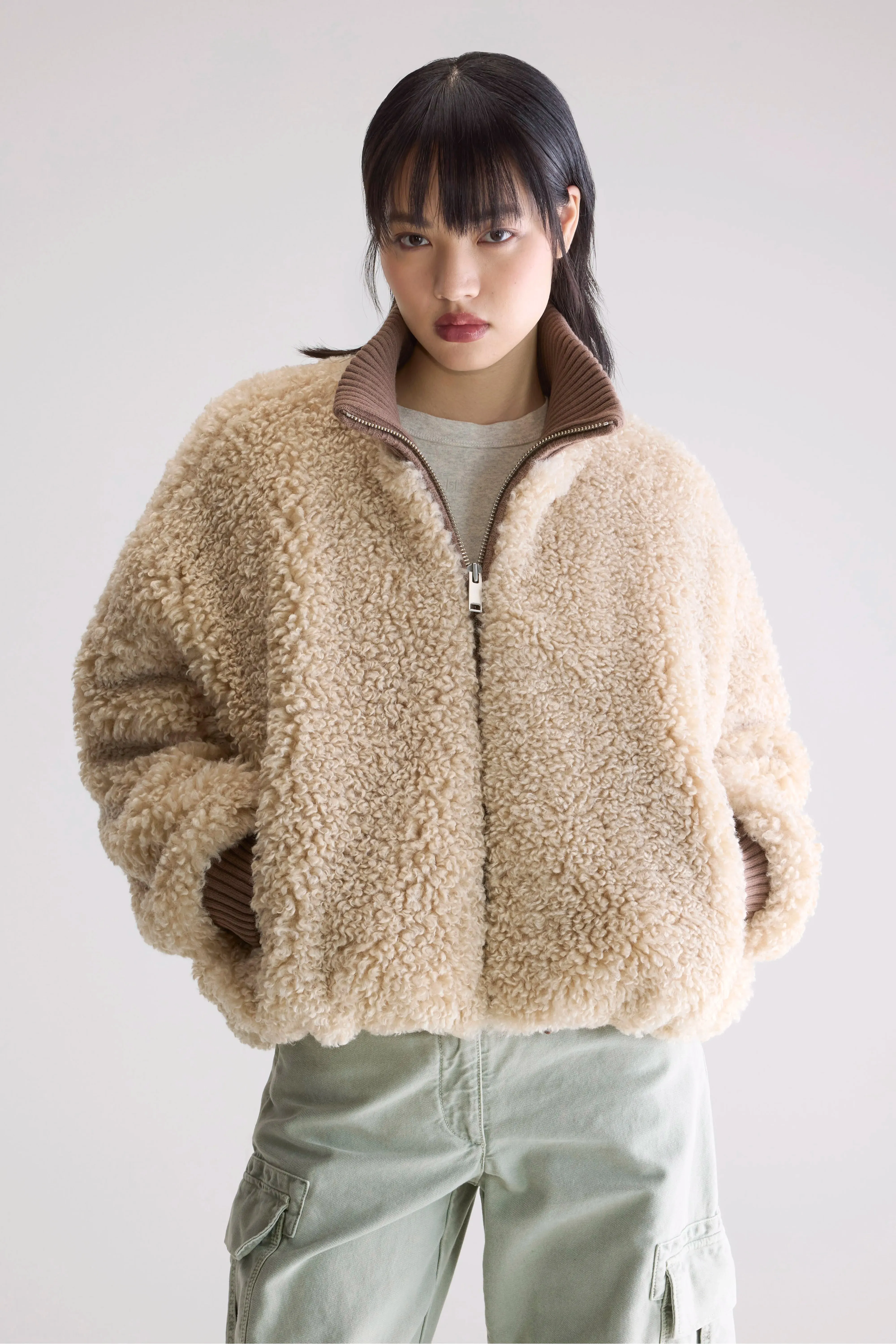 Jallis faux-fur jacket (252 / W / SWAN) sold by Bellrose product image thumbnail 2