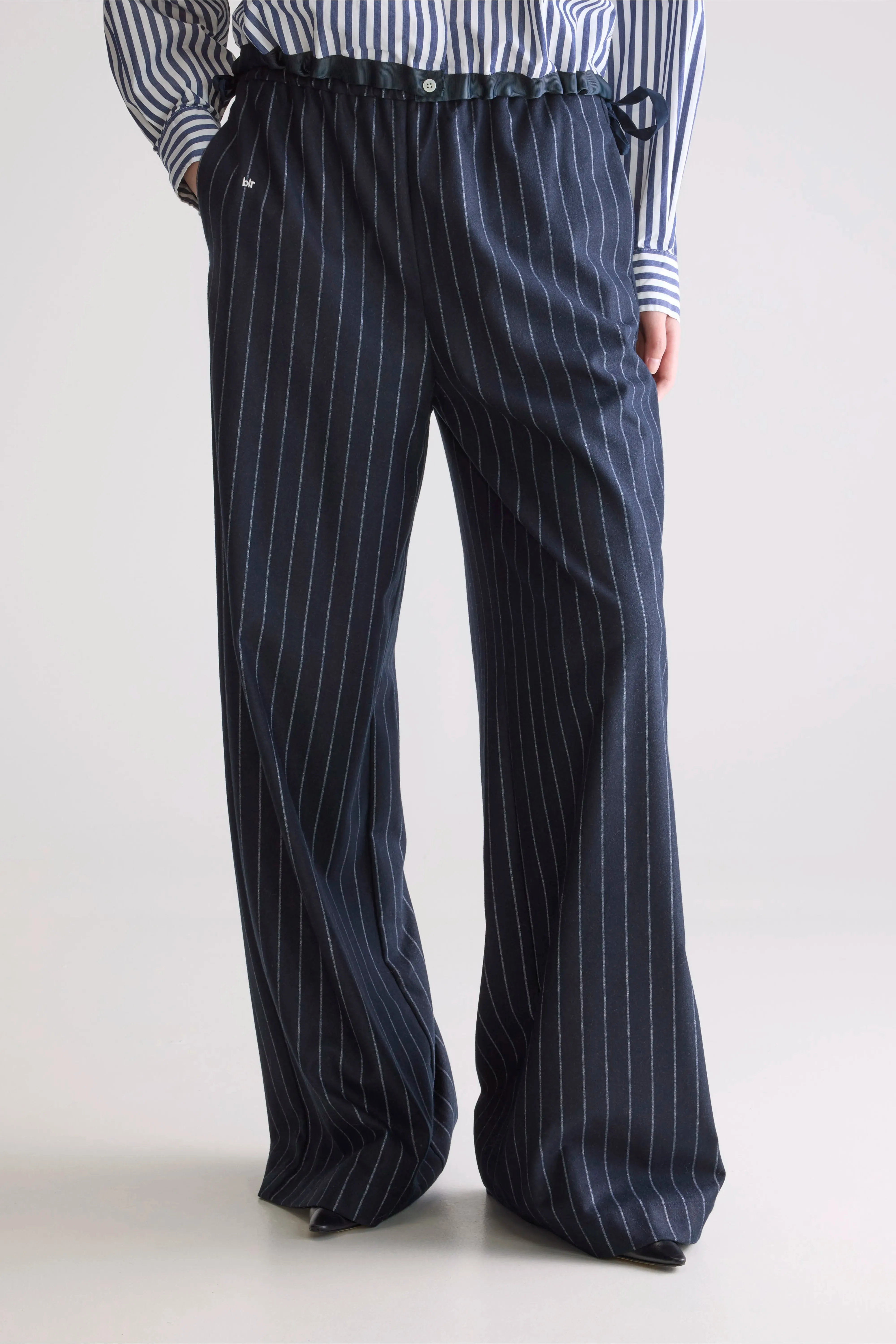 Sleepy relaxed pants (252 / W / STRIPE B) sold by Bellrose product image thumbnail 3