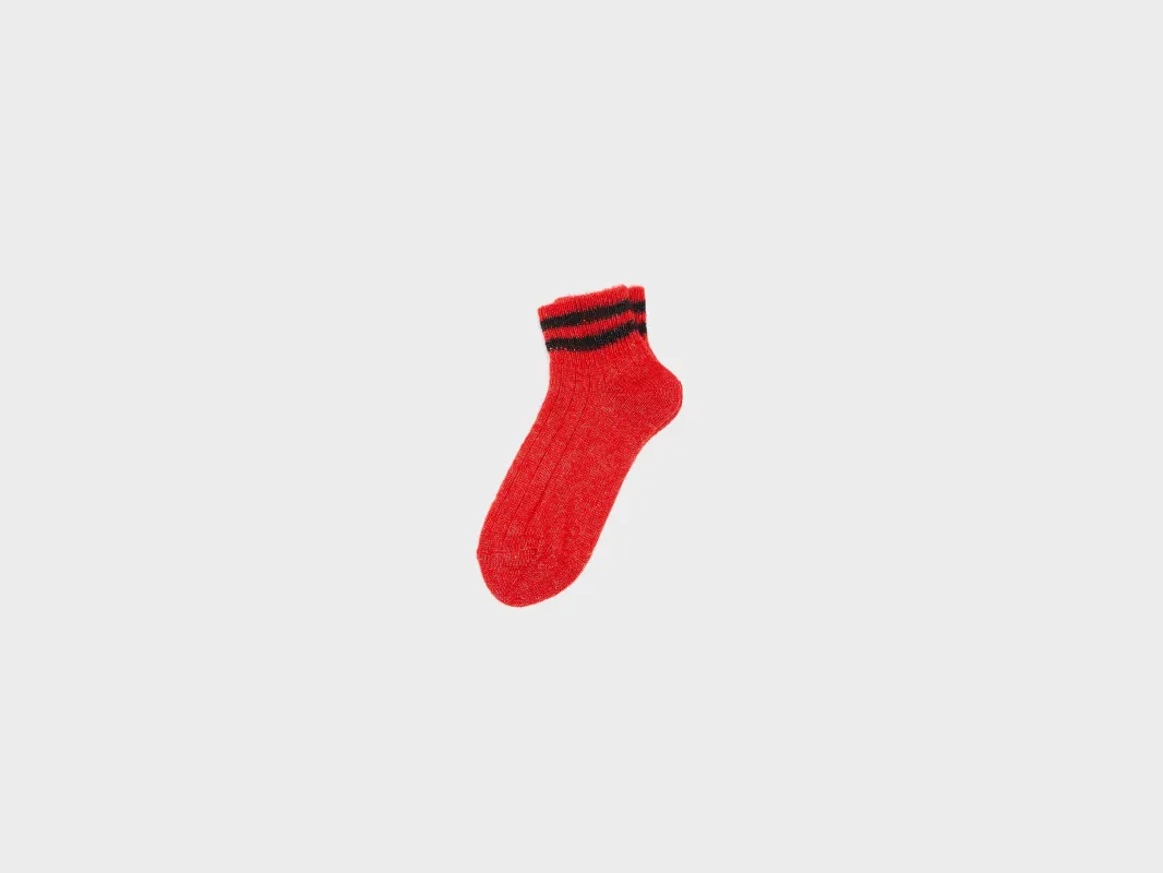 Brigit ankle socks (252 / W / LIPSTICK) sold by Bellrose