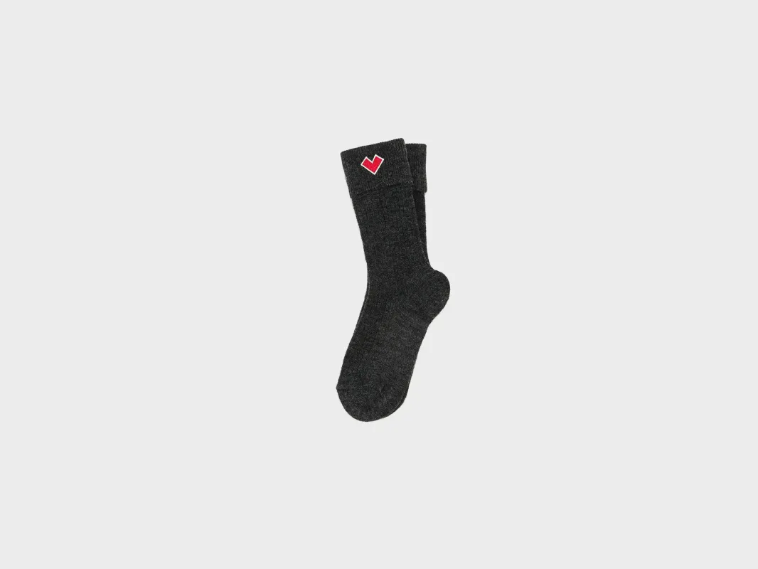 Bani ribbed socks (252 / W / ANTHRACITE) sold by Bellrose