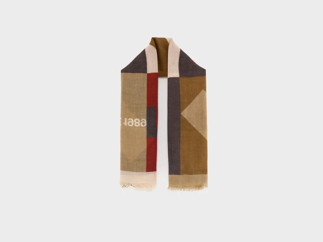 Sose square scarf (252 / W / DISPLAY B) sold by Bellrose