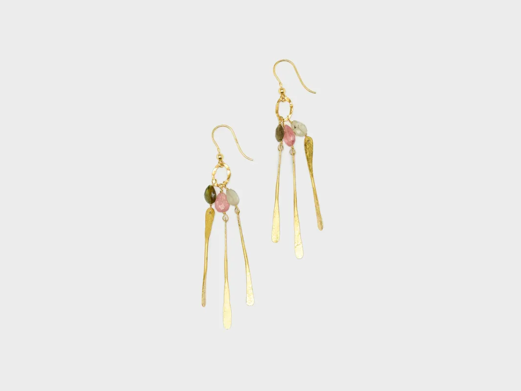 Seppiolina Earrings  (252 / W / MULTICOLOR) sold by Bellrose