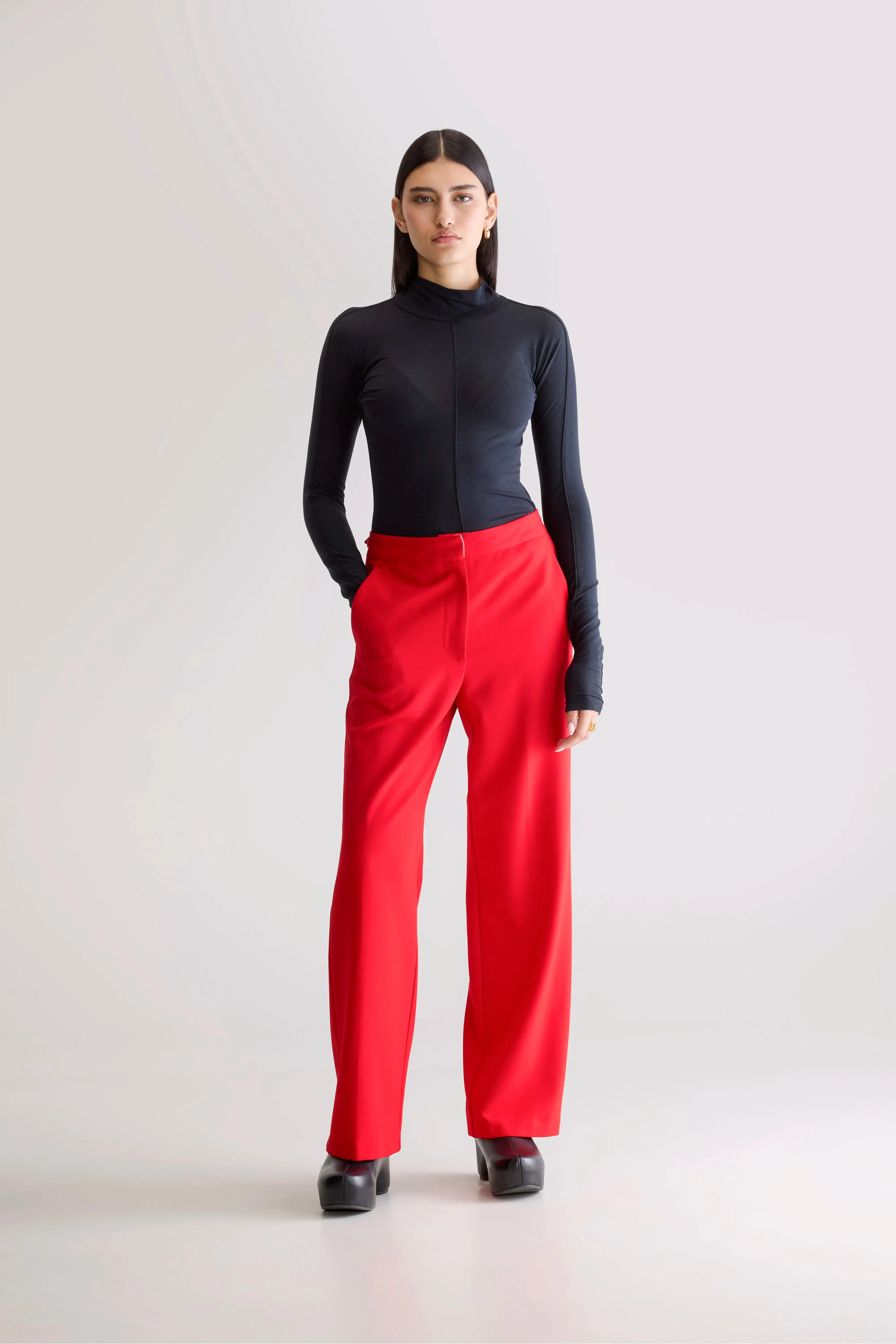 Sunrise straight trousers (252 / W / SANGUINE) sold by Bellrose product image thumbnail 2