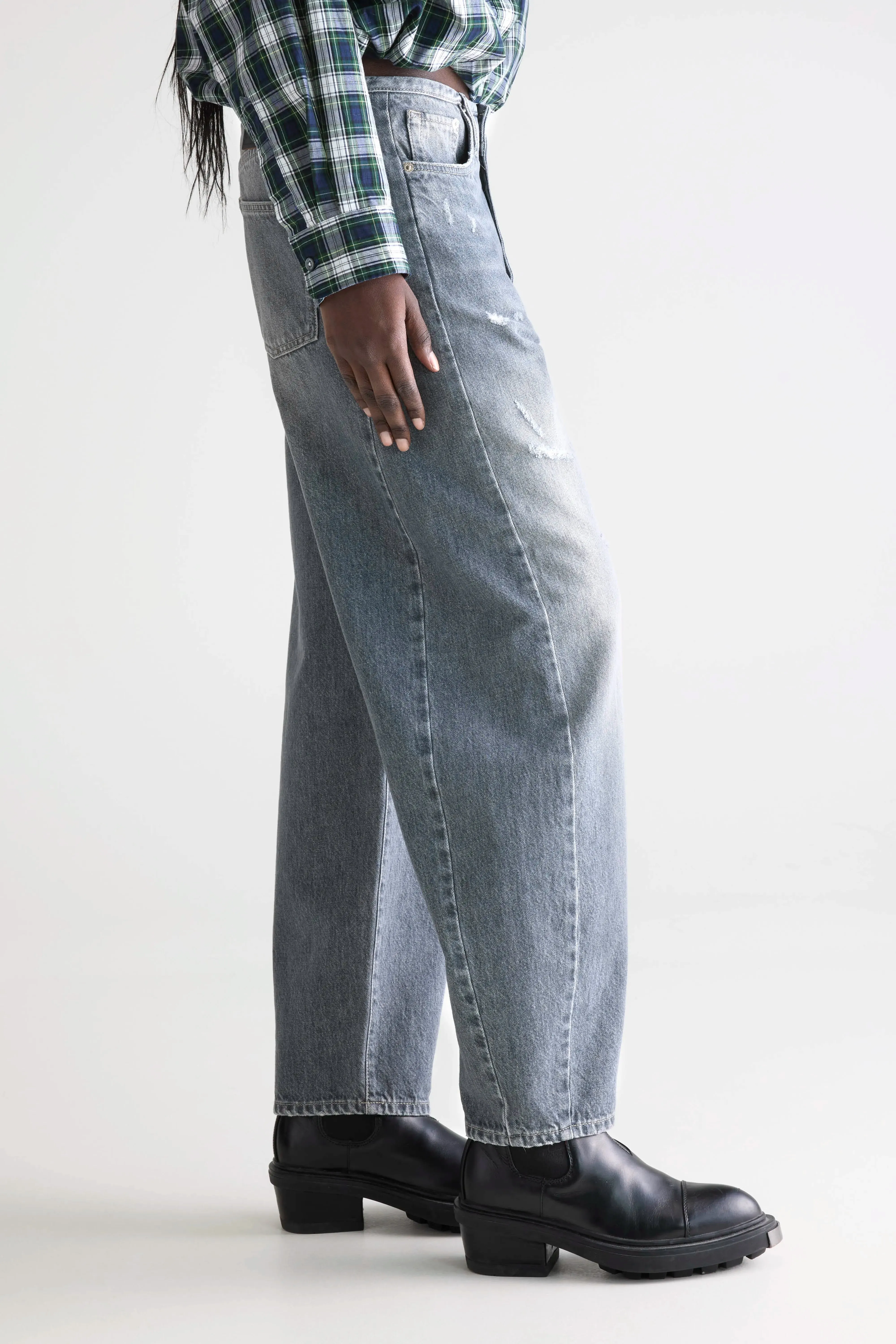 Denim N. 55 wide jeans (252 / W / USED GREY) sold by Bellrose product image thumbnail 5