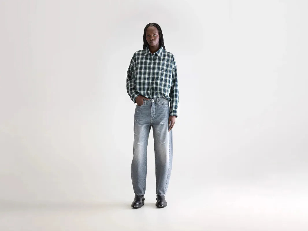 Denim N. 55 wide jeans (252 / W / USED GREY) sold by Bellrose