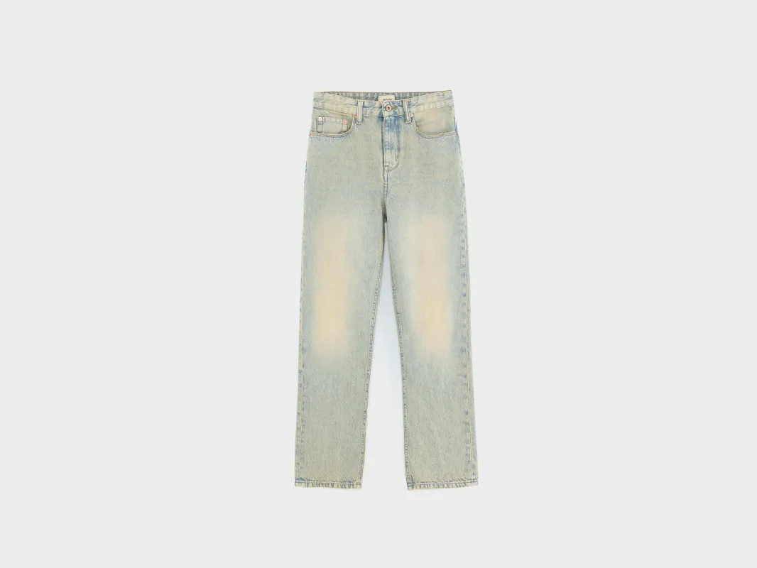 Peters wide jeans (252 / B / USED BLUE) sold by Bellrose
