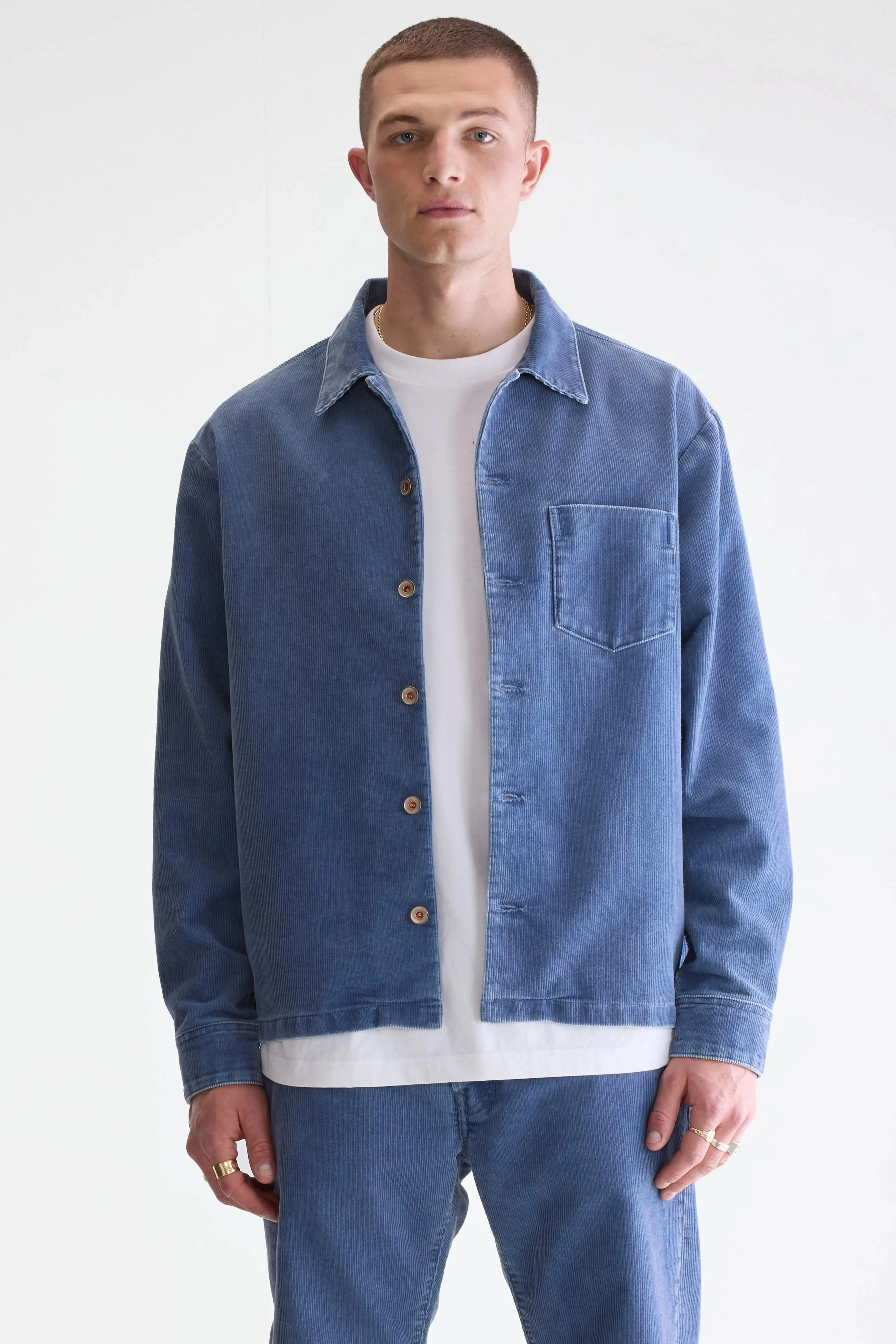 Goney corduroy overshirt (252 / M / CRYSTAL) sold by Bellrose product image thumbnail 2