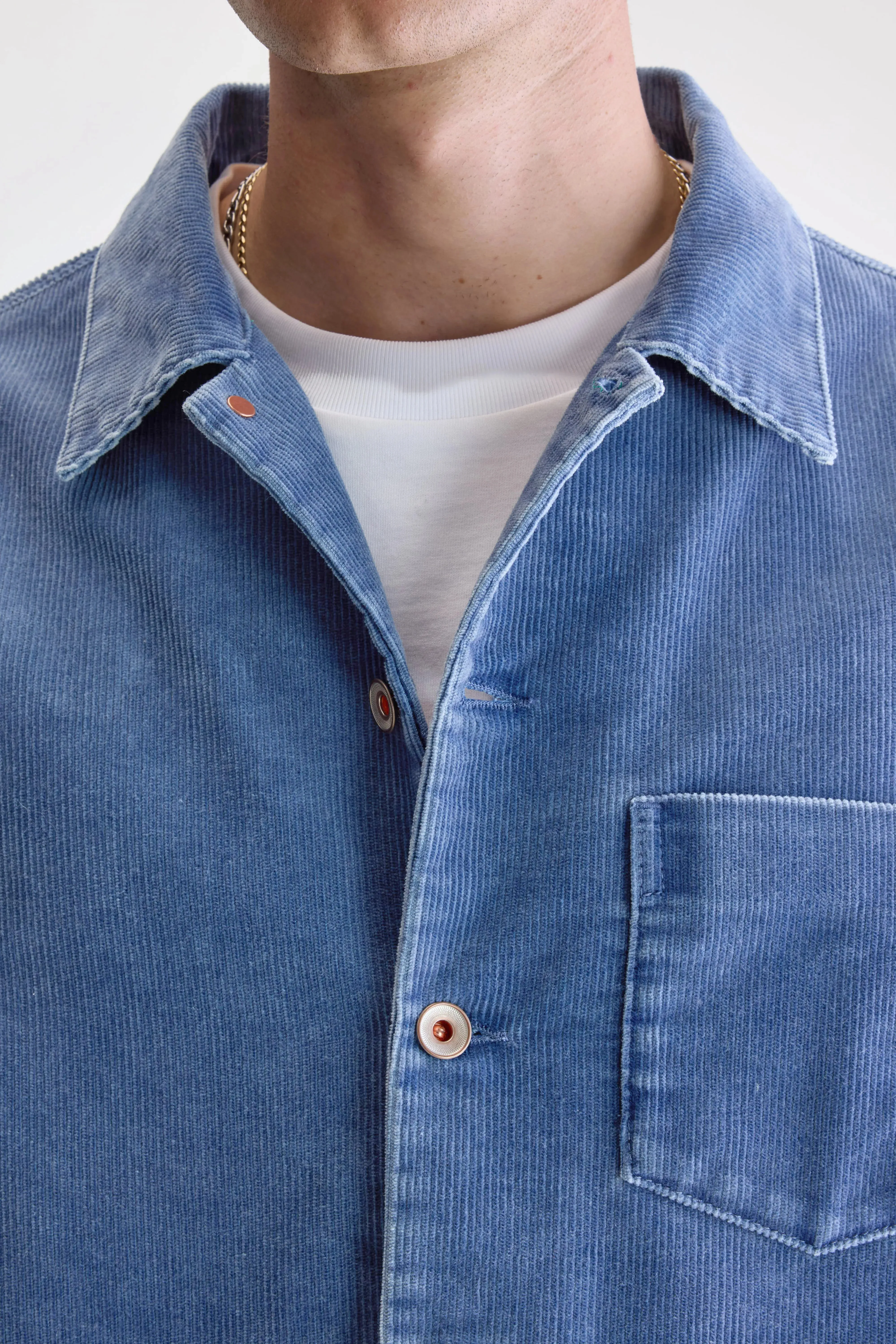 Goney corduroy overshirt (252 / M / CRYSTAL) sold by Bellrose product image thumbnail 5