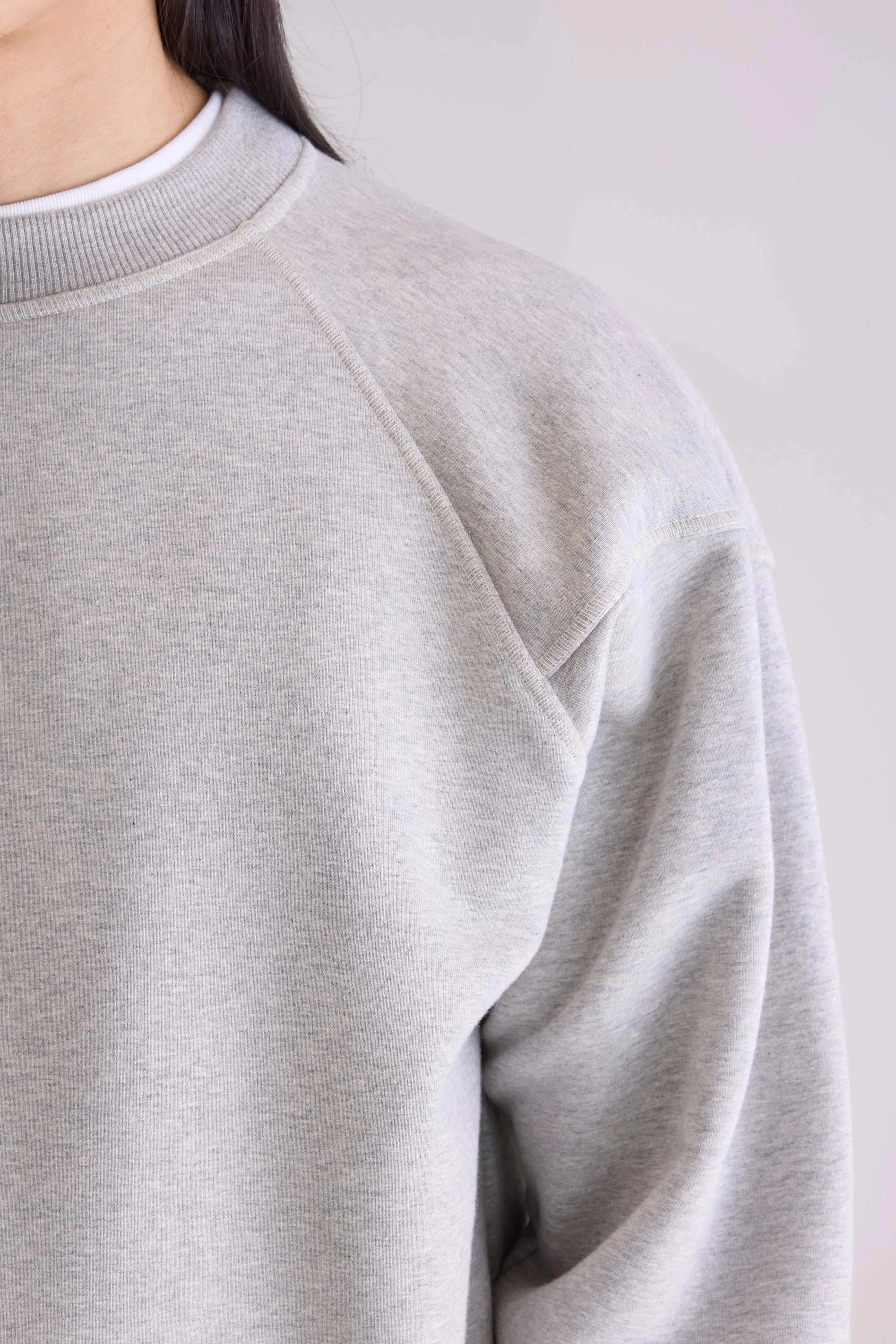 Font crewneck sweatshirt (252 / M / H. GREY) sold by Bellrose product image thumbnail 5