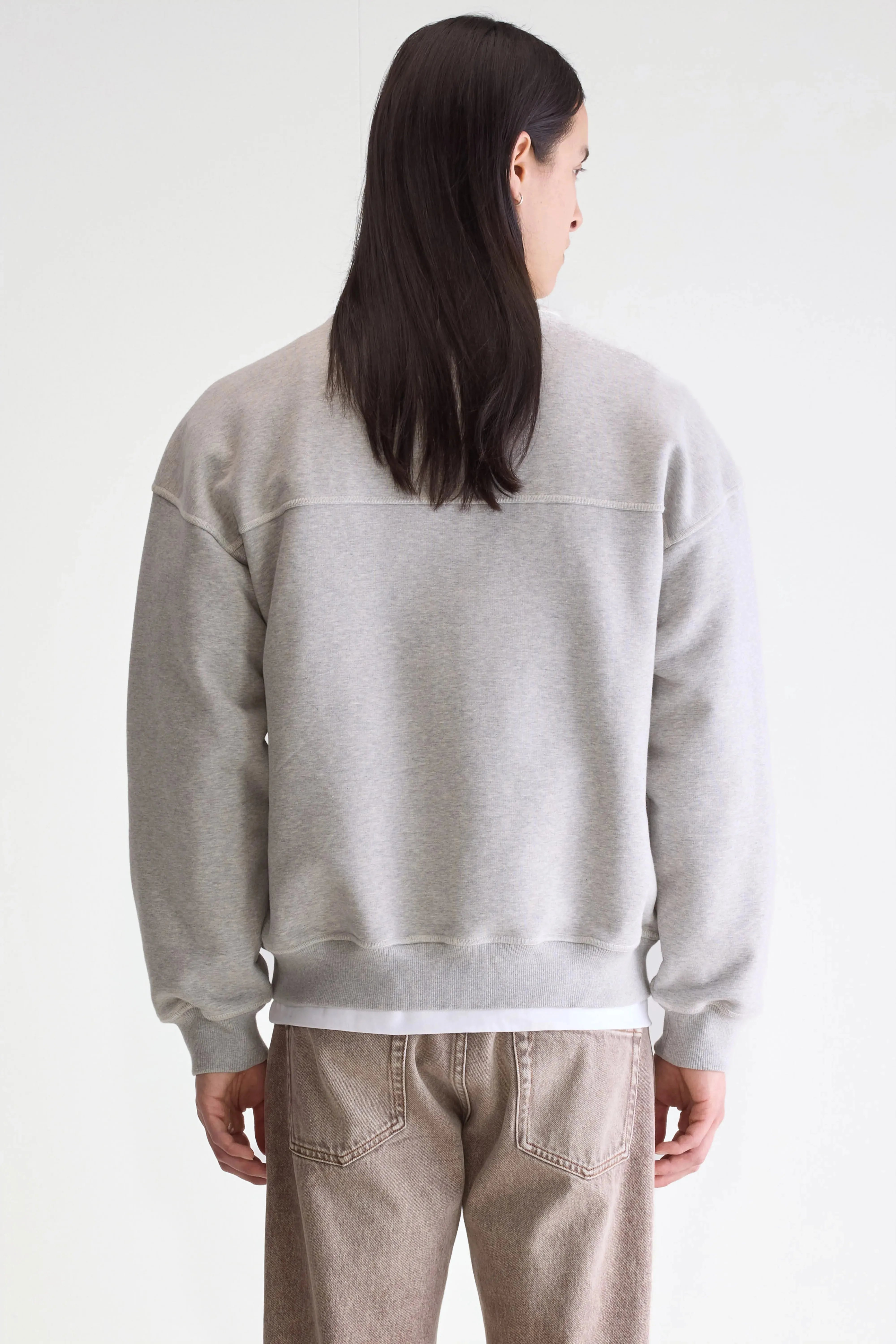 Font crewneck sweatshirt (252 / M / H. GREY) sold by Bellrose product image thumbnail 4