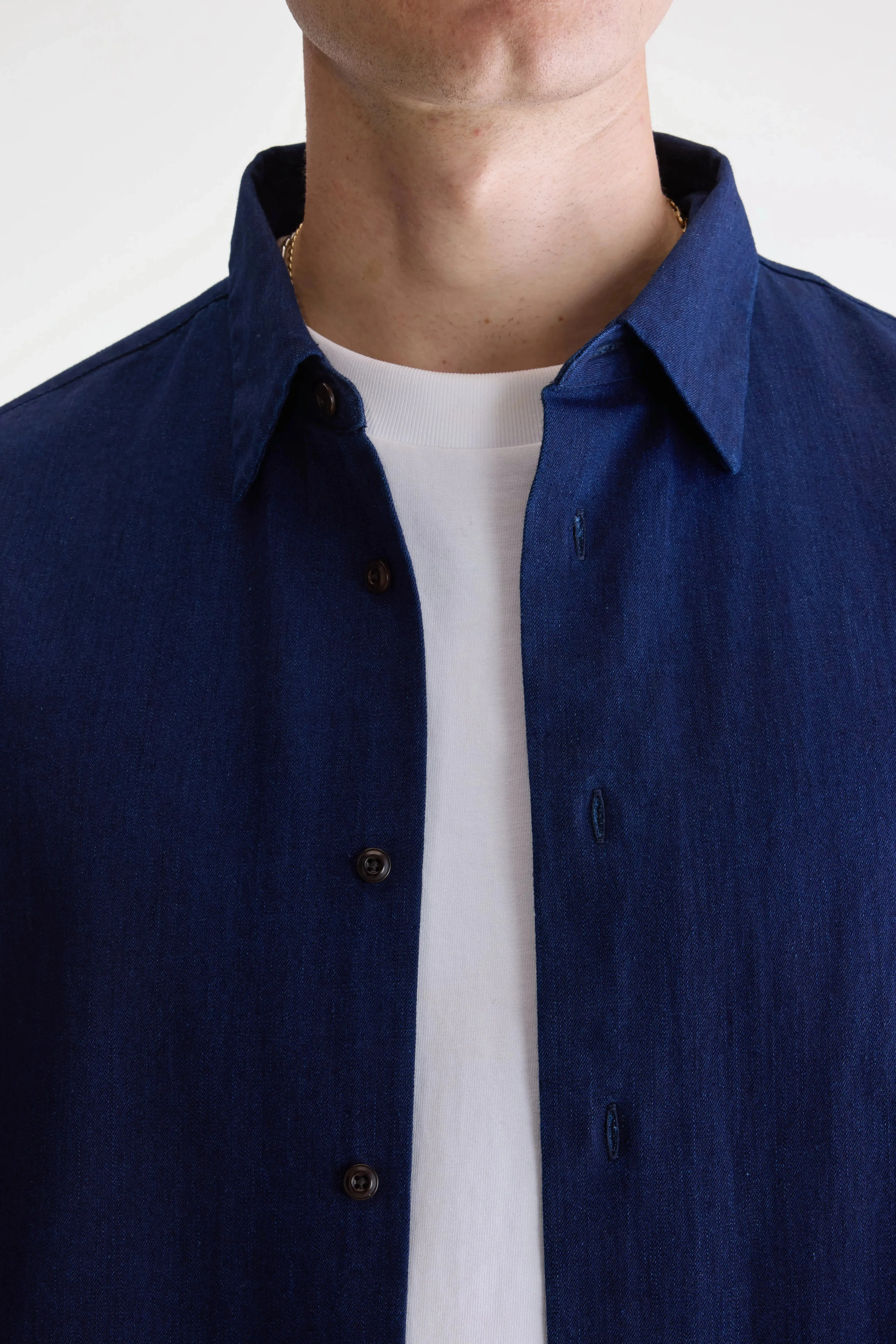 Flip relaxed shirt (252 / M / INDIGO) sold by Bellrose product image thumbnail 5