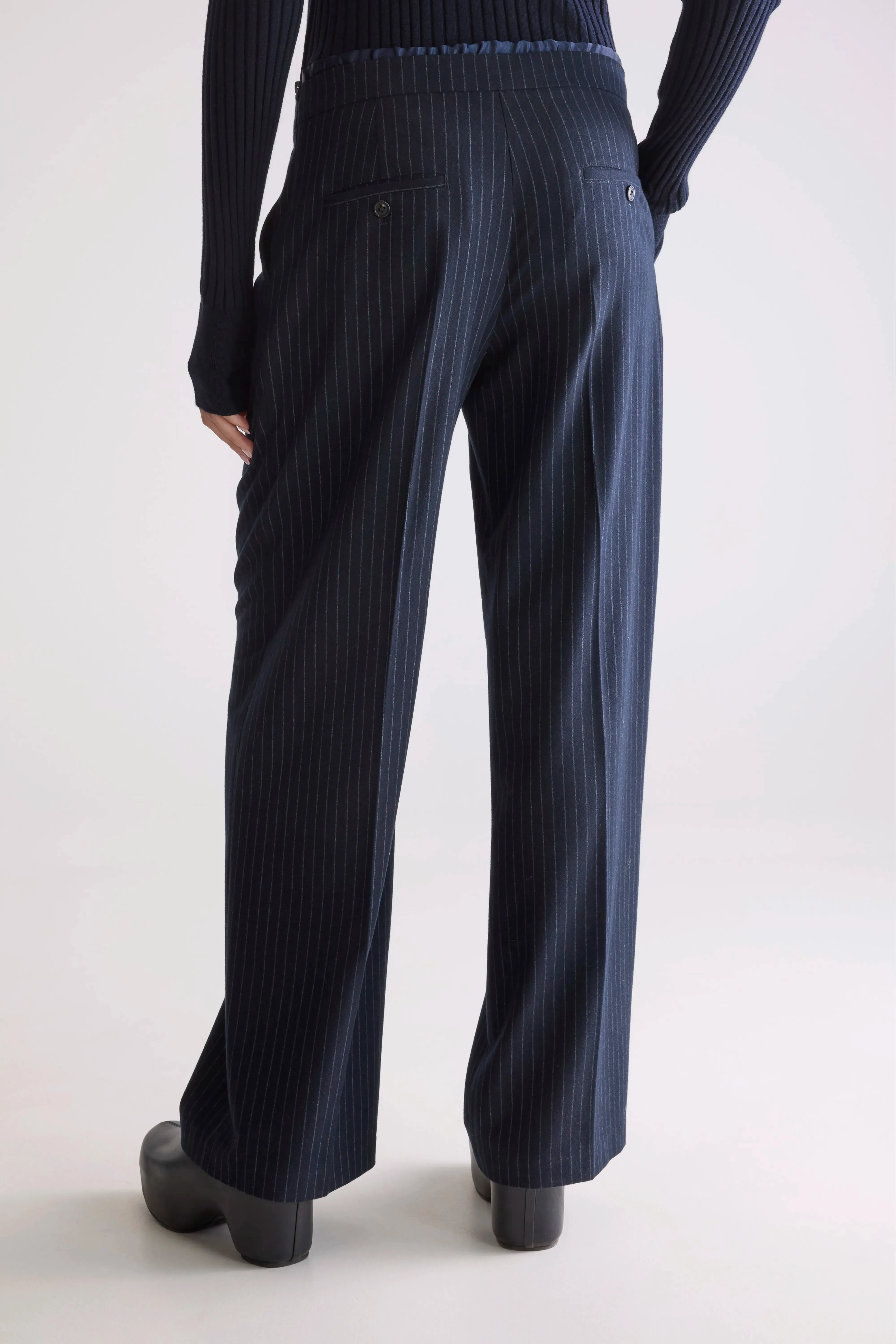 Turin formal trousers (252 / W / STRIPE A) sold by Bellrose product image thumbnail 4