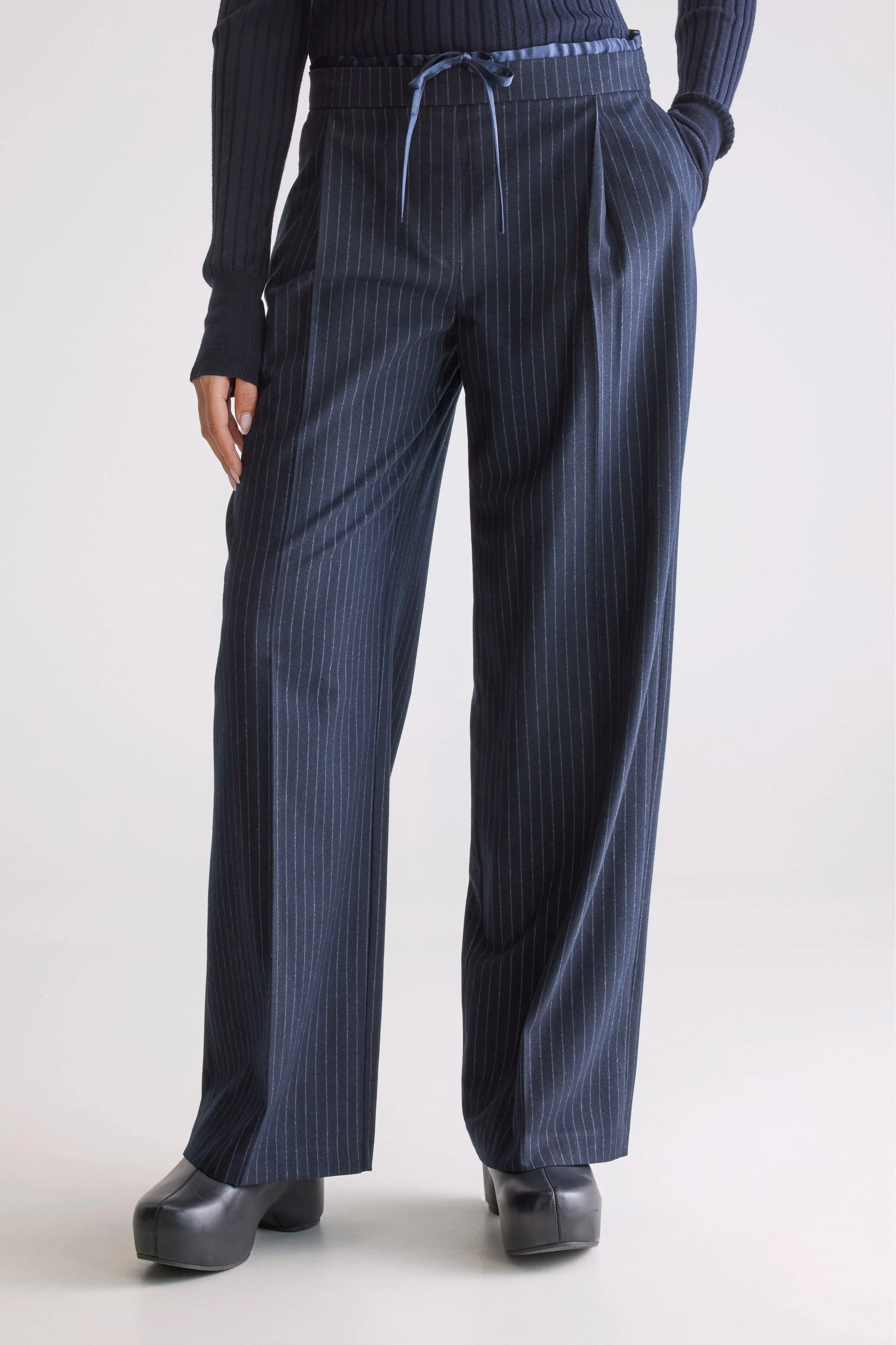 Turin formal trousers (252 / W / STRIPE A) sold by Bellrose product image thumbnail 3