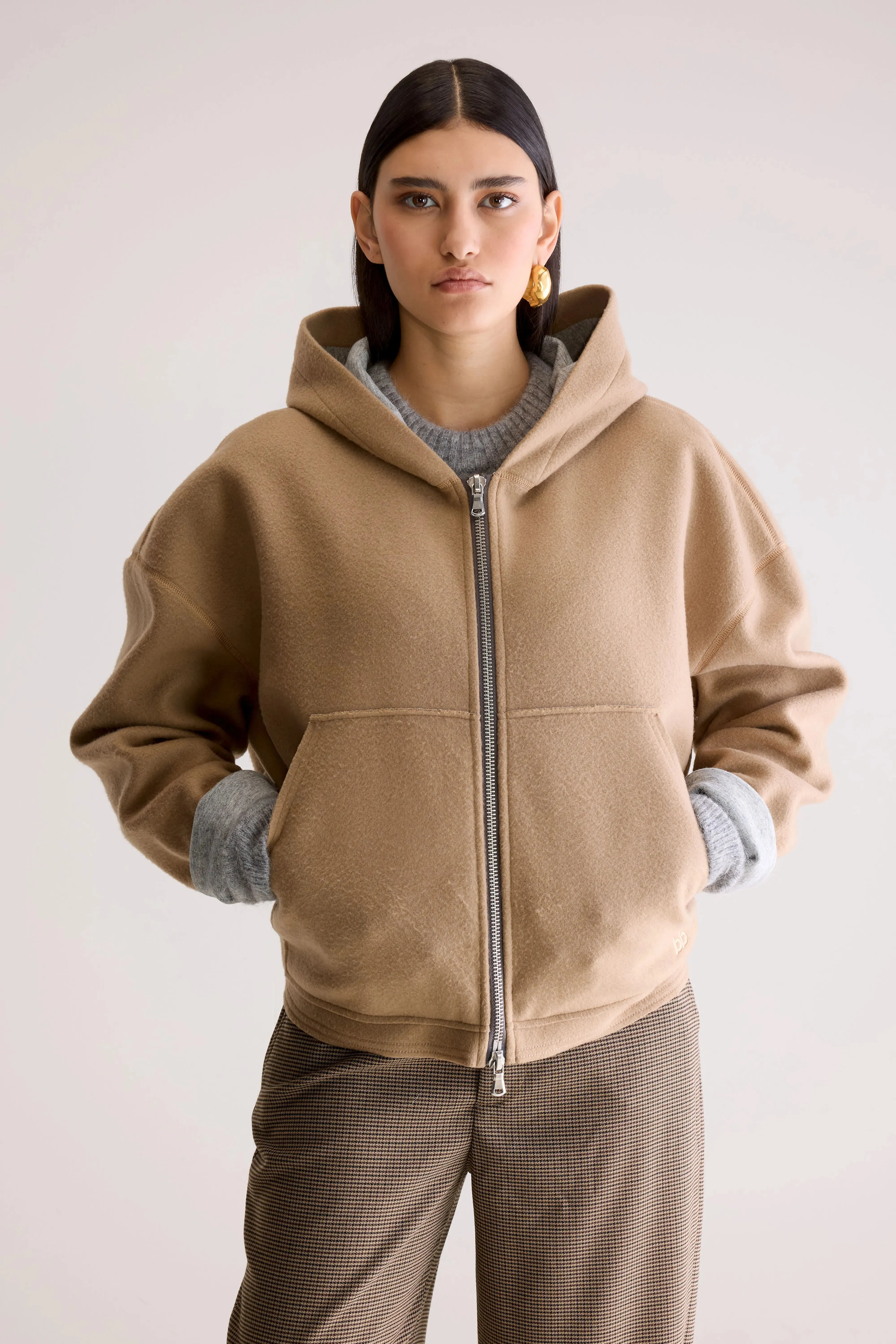 Fannel hooded sweatshirt (252 / W / SOIL) sold by Bellrose product image thumbnail 2