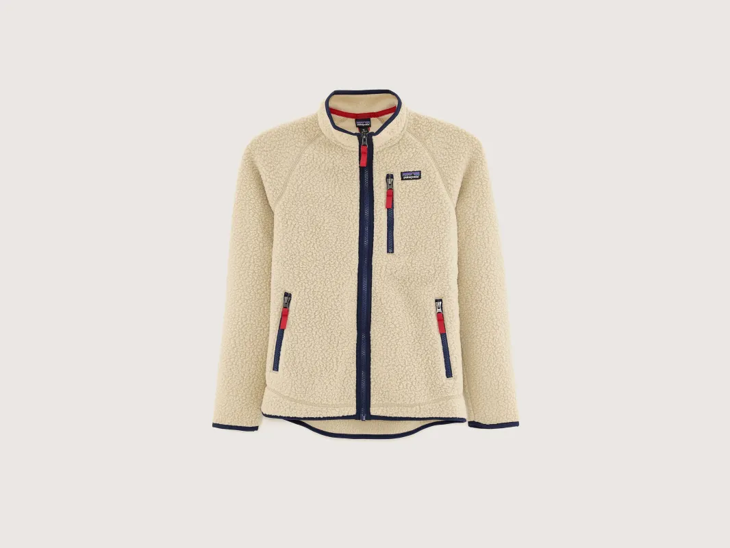 Kid's Retro Pile Fleece Jacket (242 / B / BEIGE) sold by Bellrose
