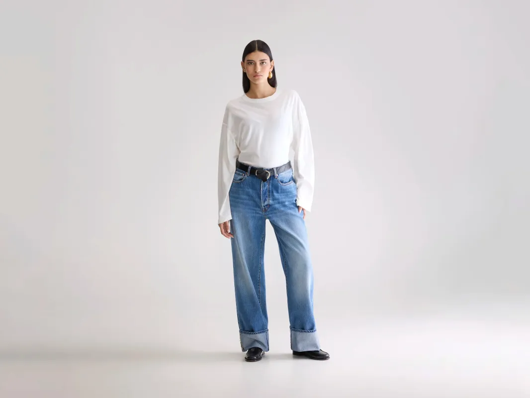 Denim N. 67 loose jeans (252 / W / BLUE STONE) sold by Bellrose