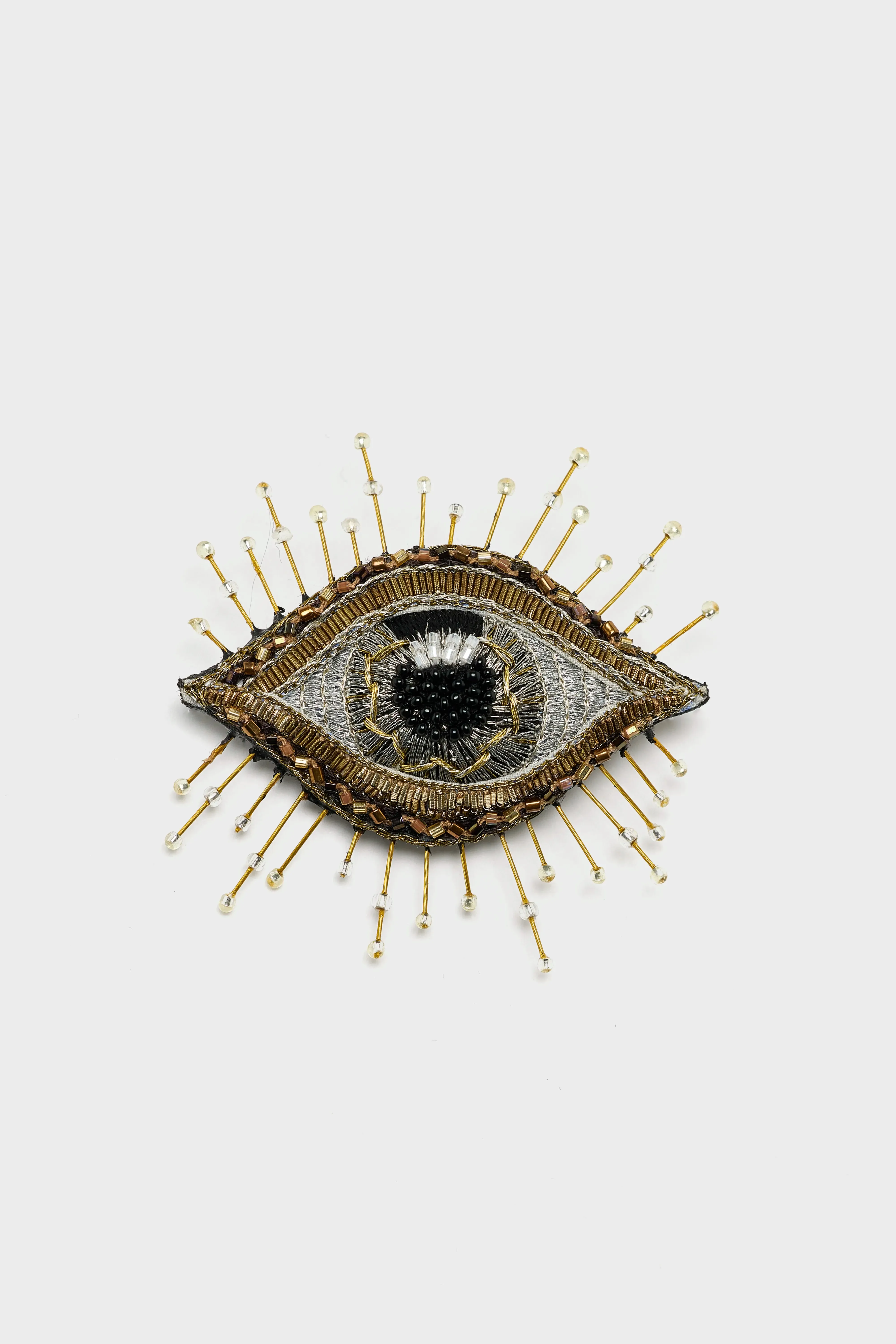 Inner Eye Brooch Pin (252 / W / GOLD) sold by Bellrose product image thumbnail 3
