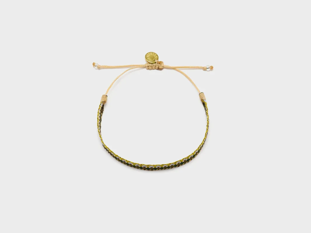 Argantina 120 Bracelet  (252 / W / YELLOW) made by Guanabana