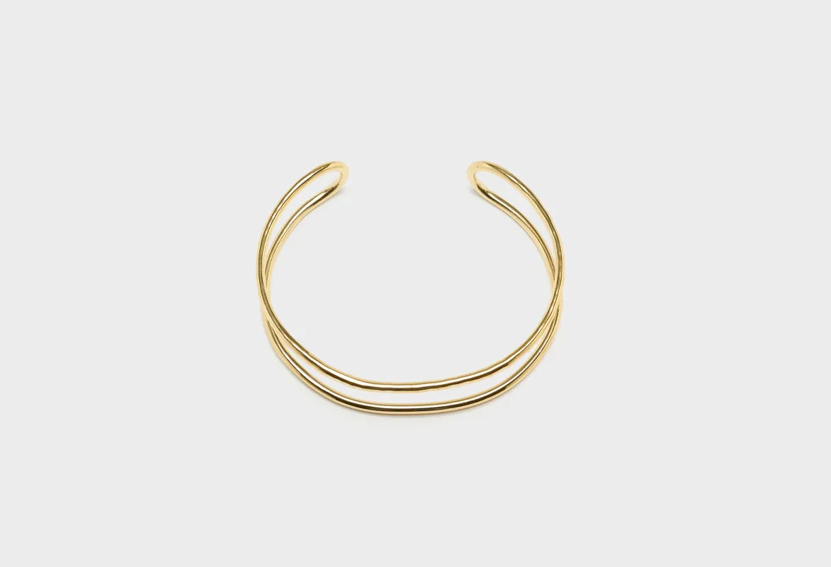 Eve Bangle Bracelet  (252 / W / GOLD) sold by Bellrose