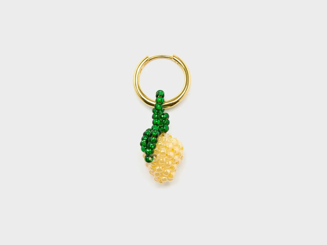 Mini Lemon Earring  (252 / W / YELLOW) sold by Bellrose