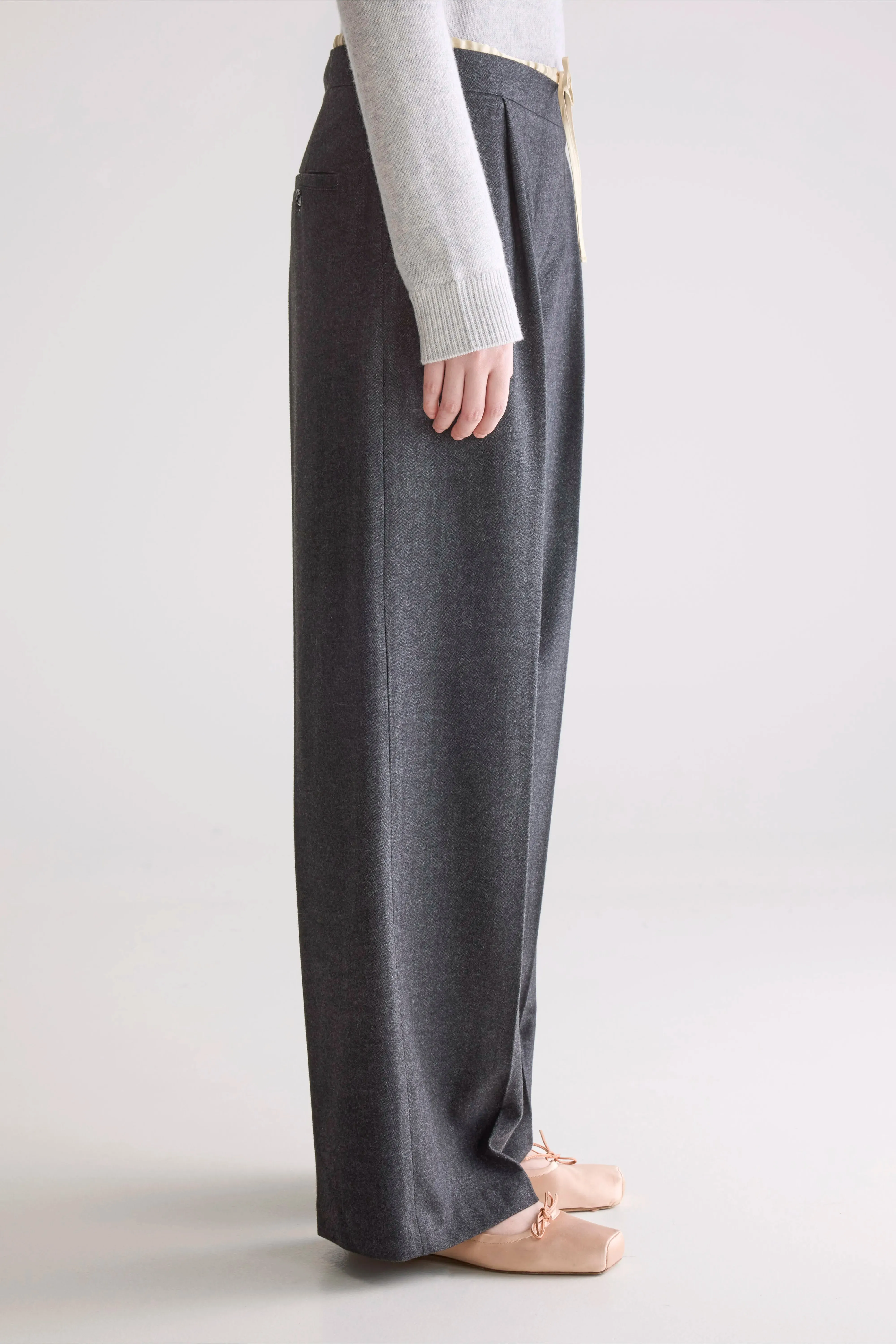 Turin formal trousers (252 / W / ANTHRACITE) sold by Bellrose product image thumbnail 5