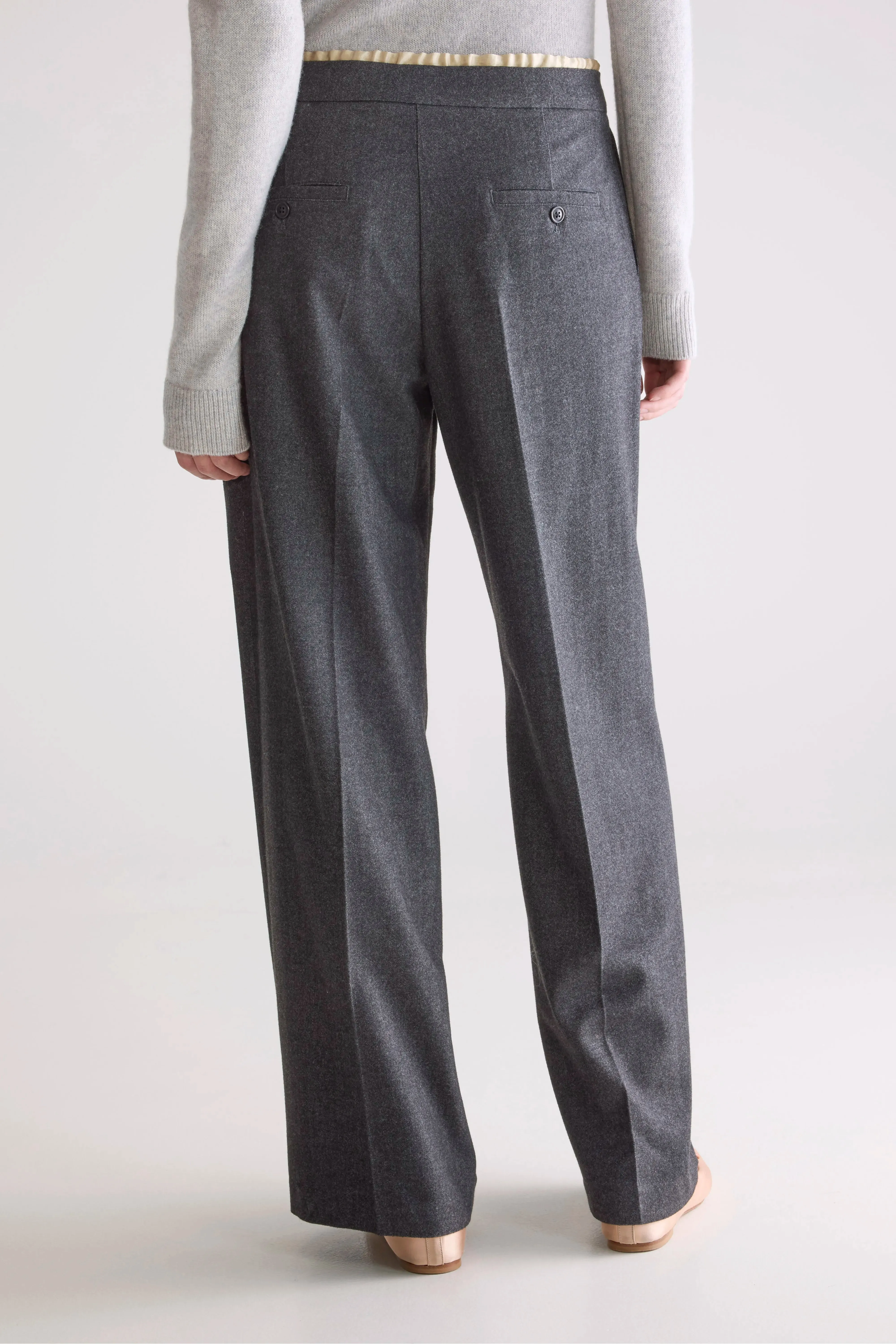 Turin formal trousers (252 / W / ANTHRACITE) sold by Bellrose product image thumbnail 4