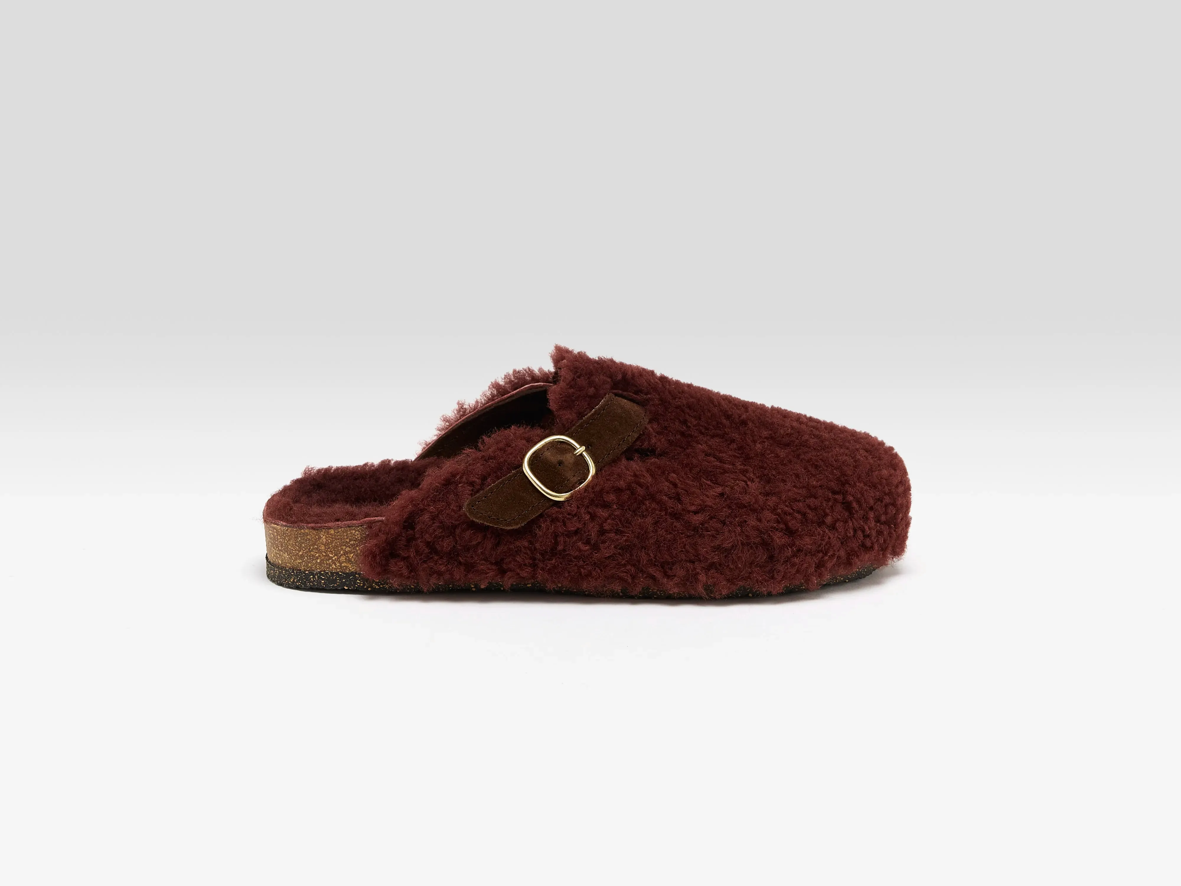Bordeaux Sheepskin Clogs (252 / W / BORDEAUX) sold by Bellrose