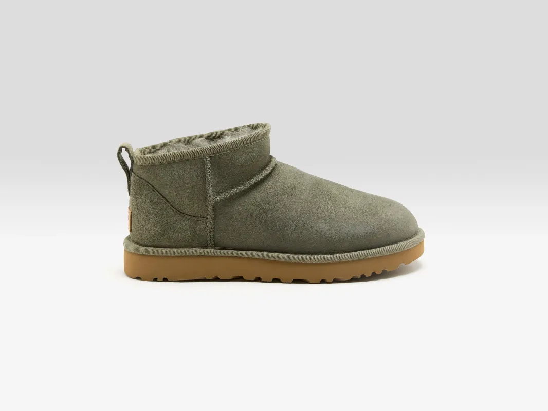 Classic Ultra Mini Boots for Women  (252 / W / GREEN) sold by Bellrose