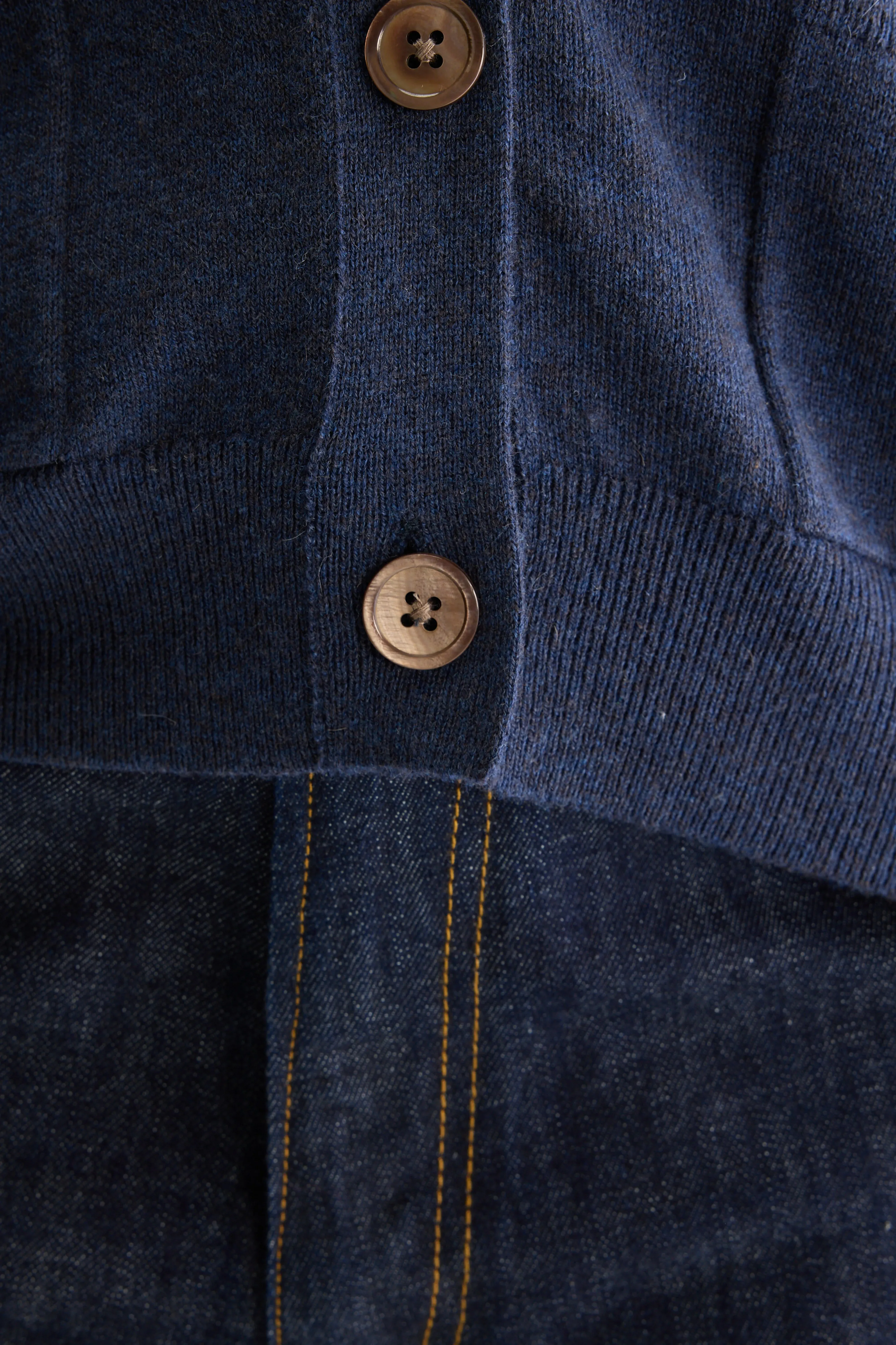 Gakkin v-neck cardigan (251 / W / CAPTAIN) sold by Bellrose product image thumbnail 5