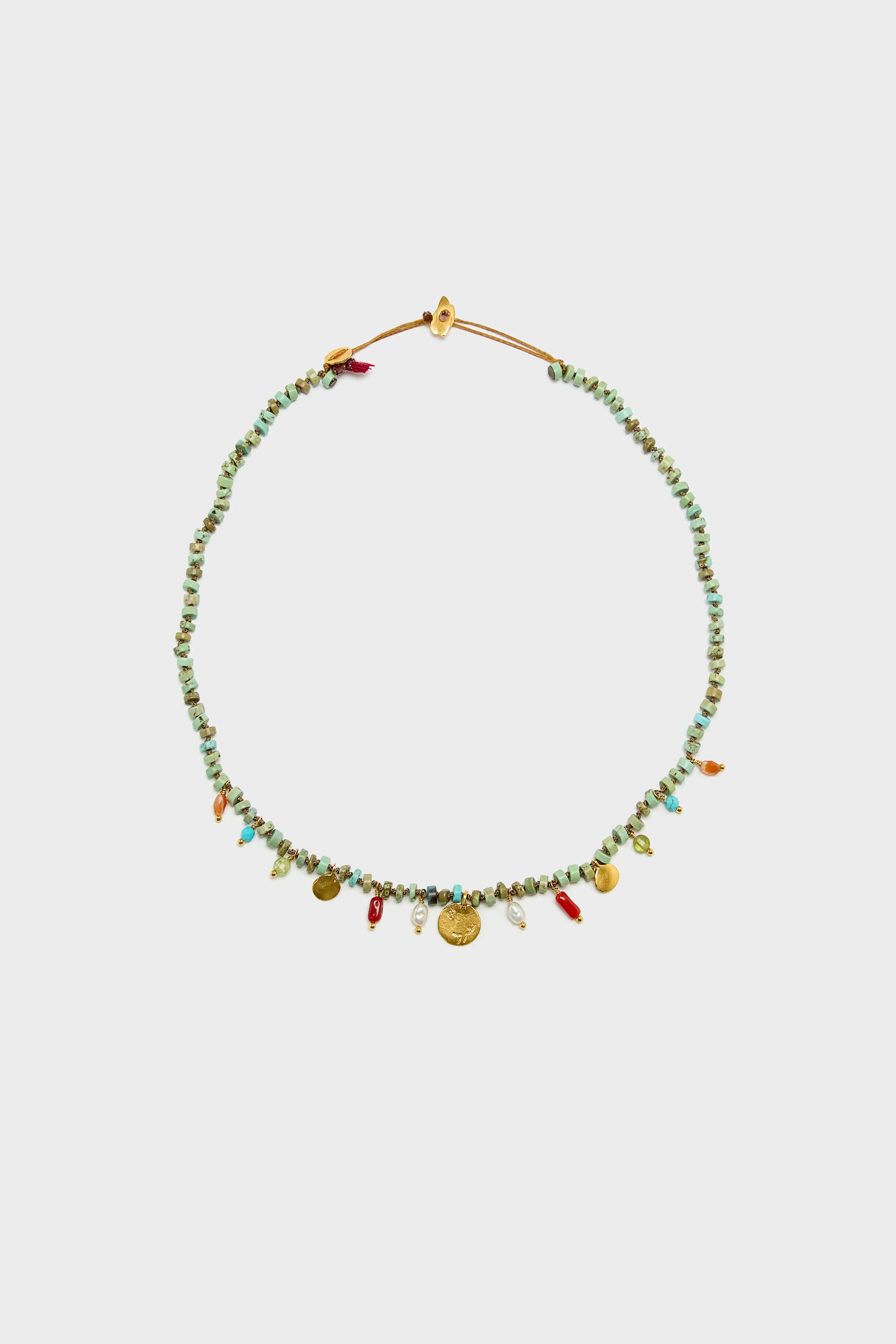 N° N41 Necklace (252 / W / GREEN) sold by Bellrose product image thumbnail 2