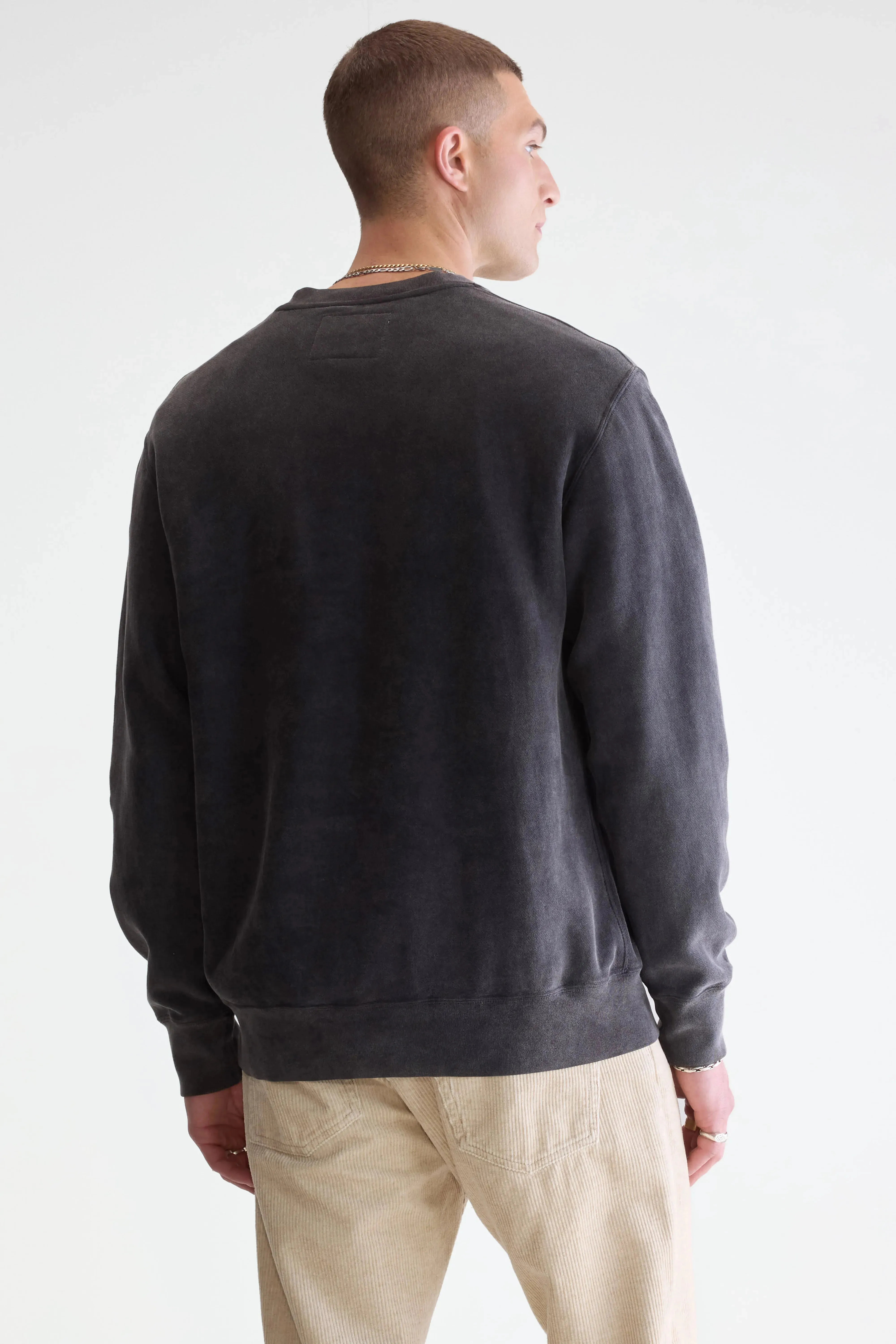 Flake crewneck sweatshirt (252 / M / BLACK) sold by Bellrose product image thumbnail 4