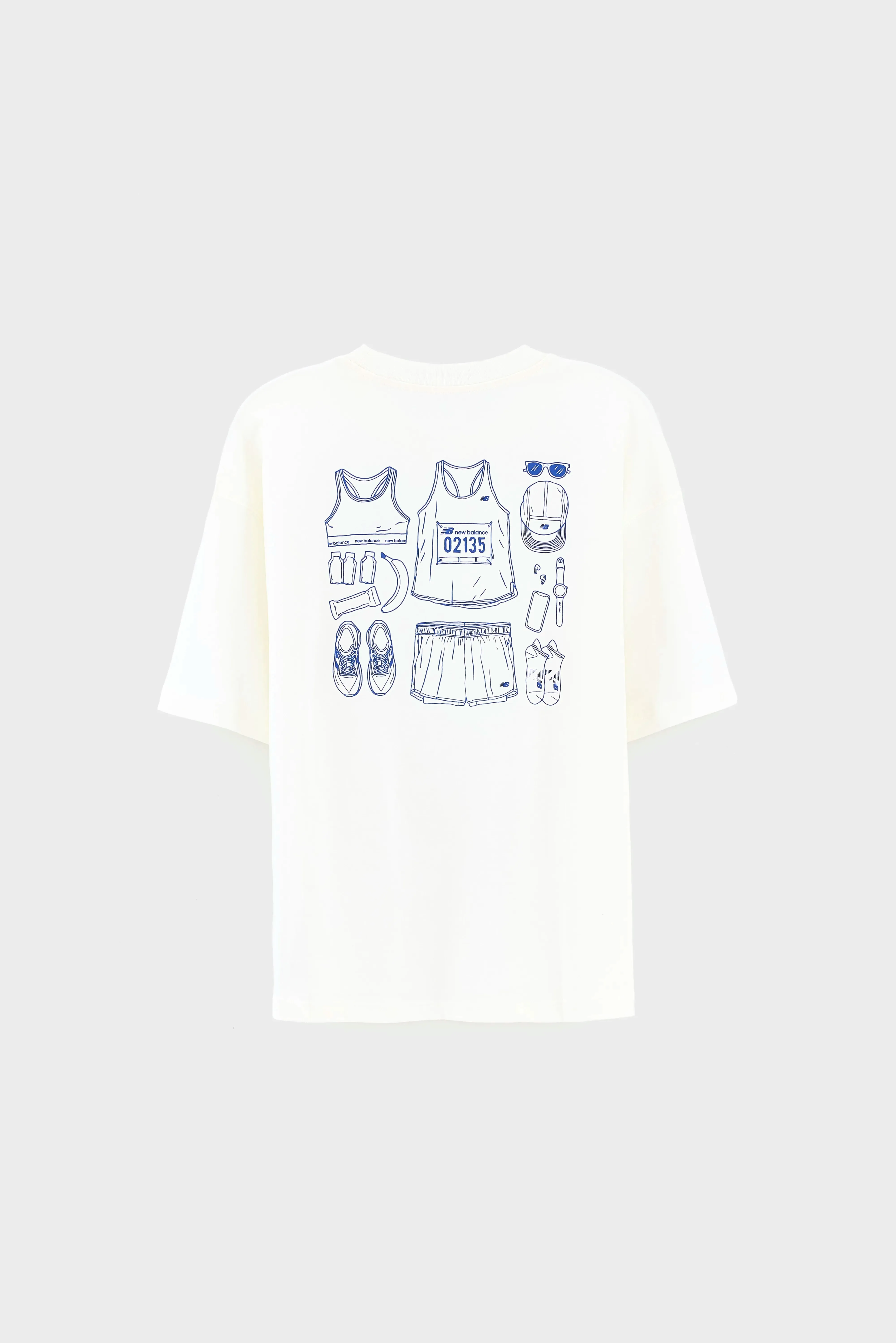 Outfit Layout T-Shirt (252 / W / WHITE) sold by Bellrose product image thumbnail 5