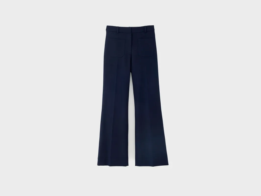 Vinh slim trousers (261 / W / DARK NAVY) sold by Bellrose