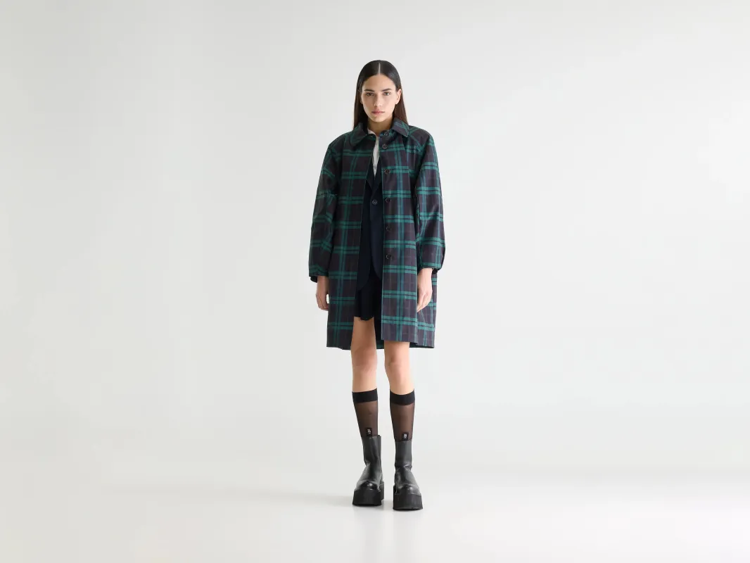 Julie trench coat (261 / W / CHECK A) sold by Bellrose