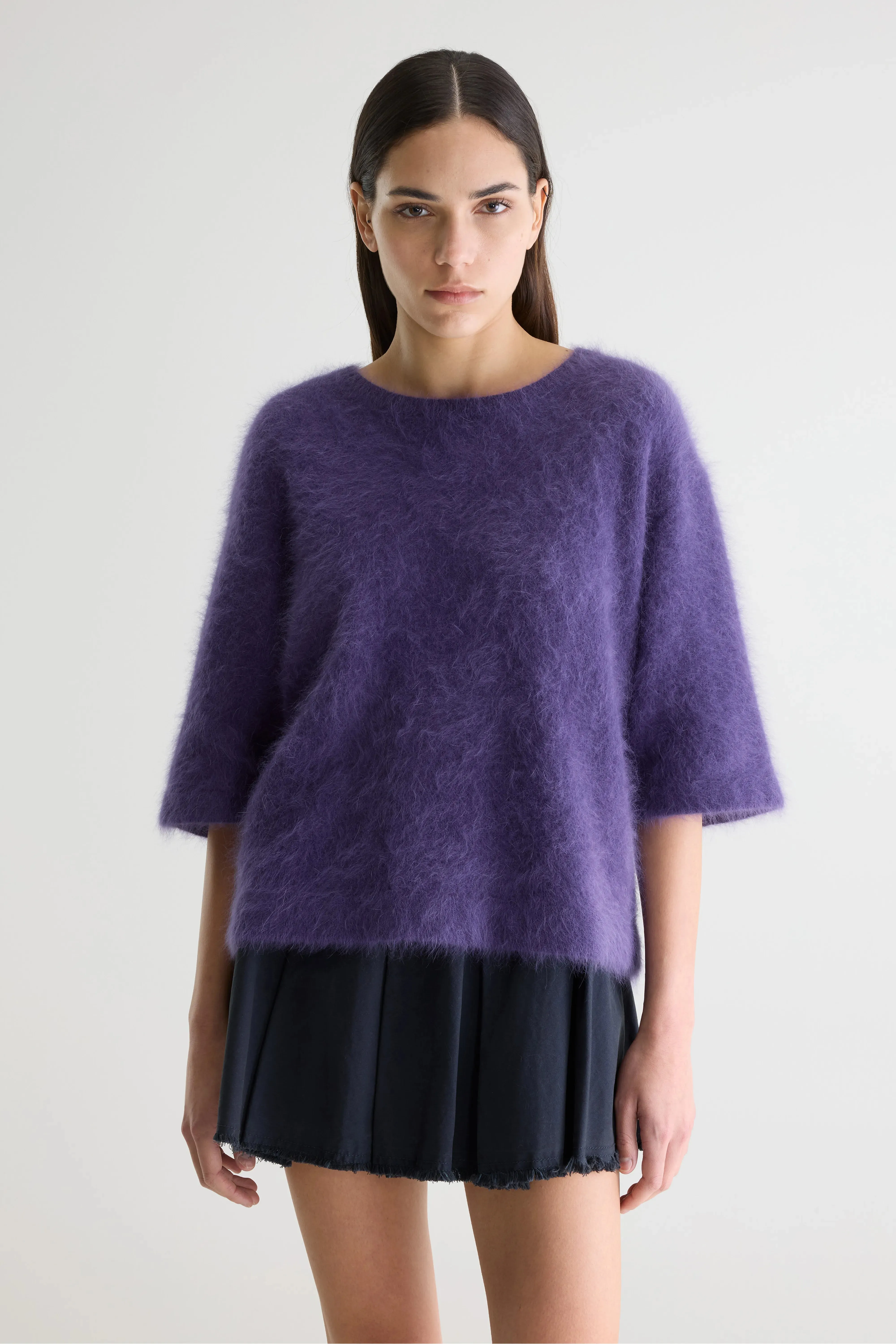 Dime angora-blend sweater (261 / W / GRAPE) sold by Bellrose product image thumbnail 2