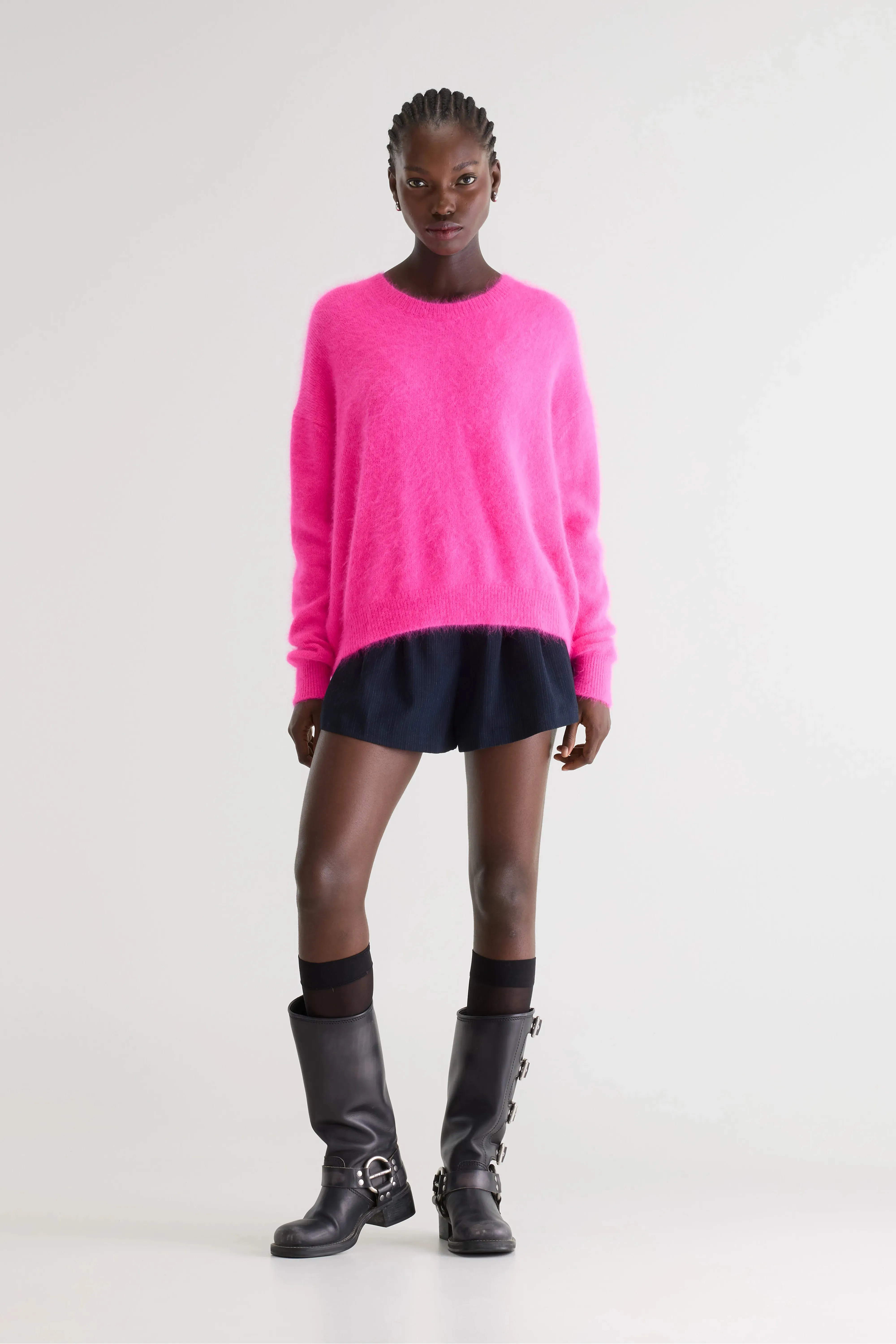 Datus angora-blend sweater (261 / W / FLUO PINK) sold by Bellrose product image thumbnail 3