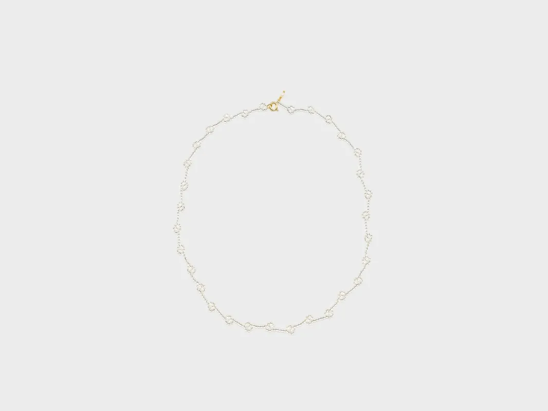 Fiori All Necklace  (261 / W / SILVER) sold by Bellrose