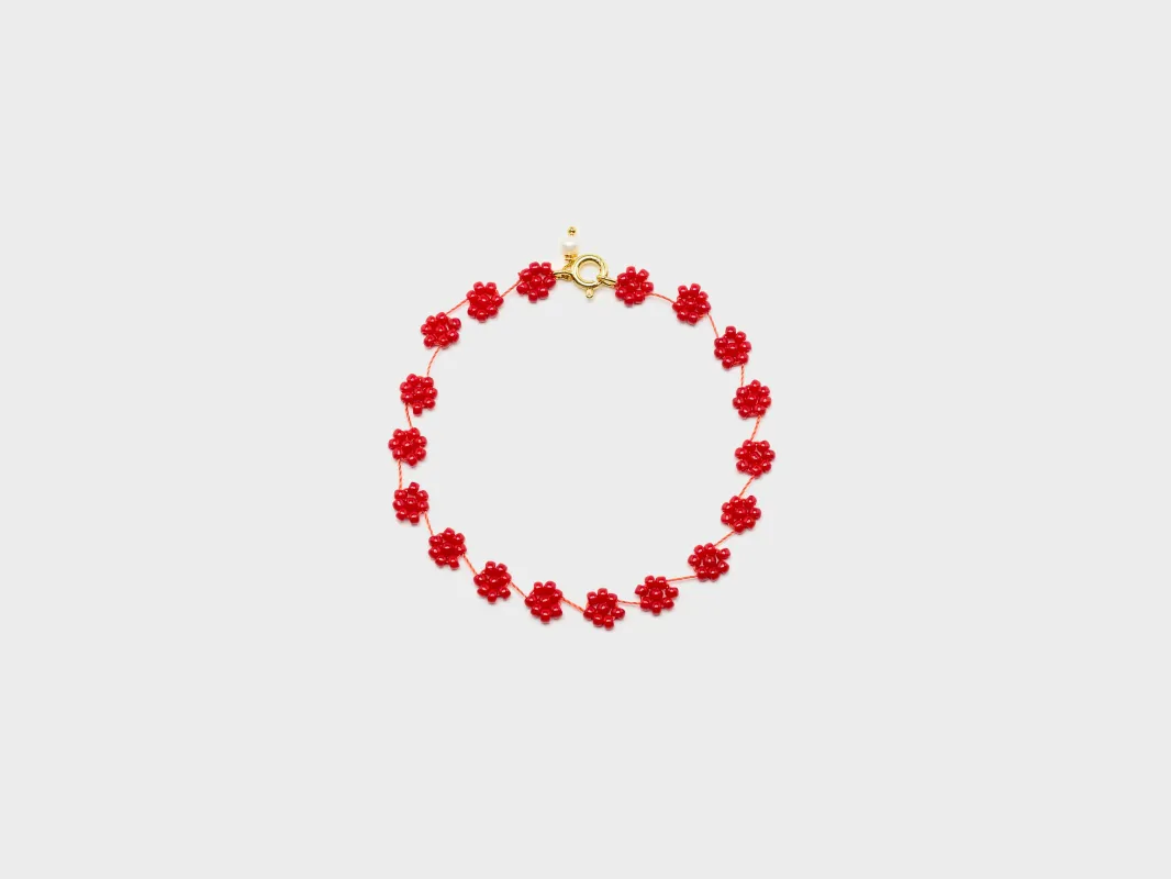 Fiori Red Pepper Bracelet  (261 / W / RED) sold by Bellrose