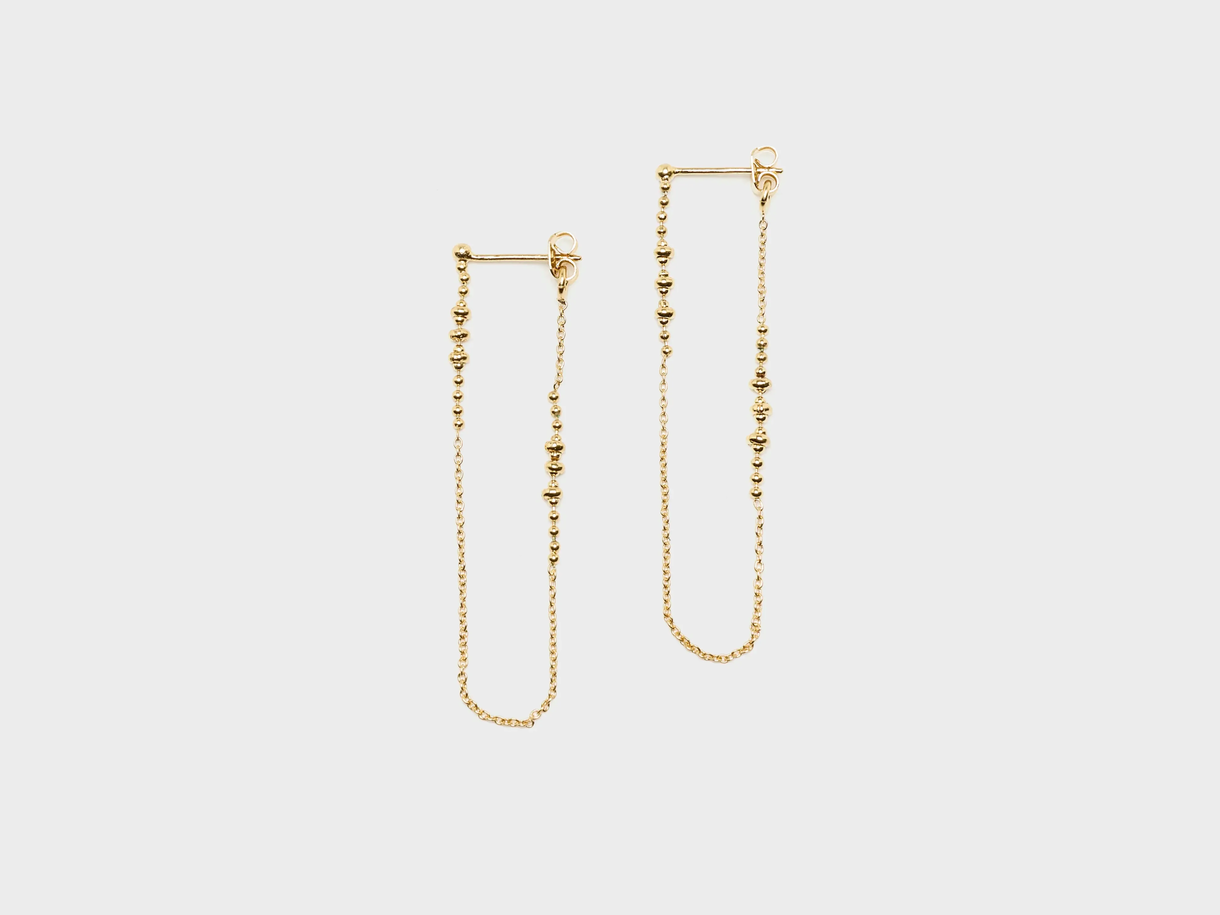 Oceane Chain Earrings (261 / W / GOLD) sold by Bellrose