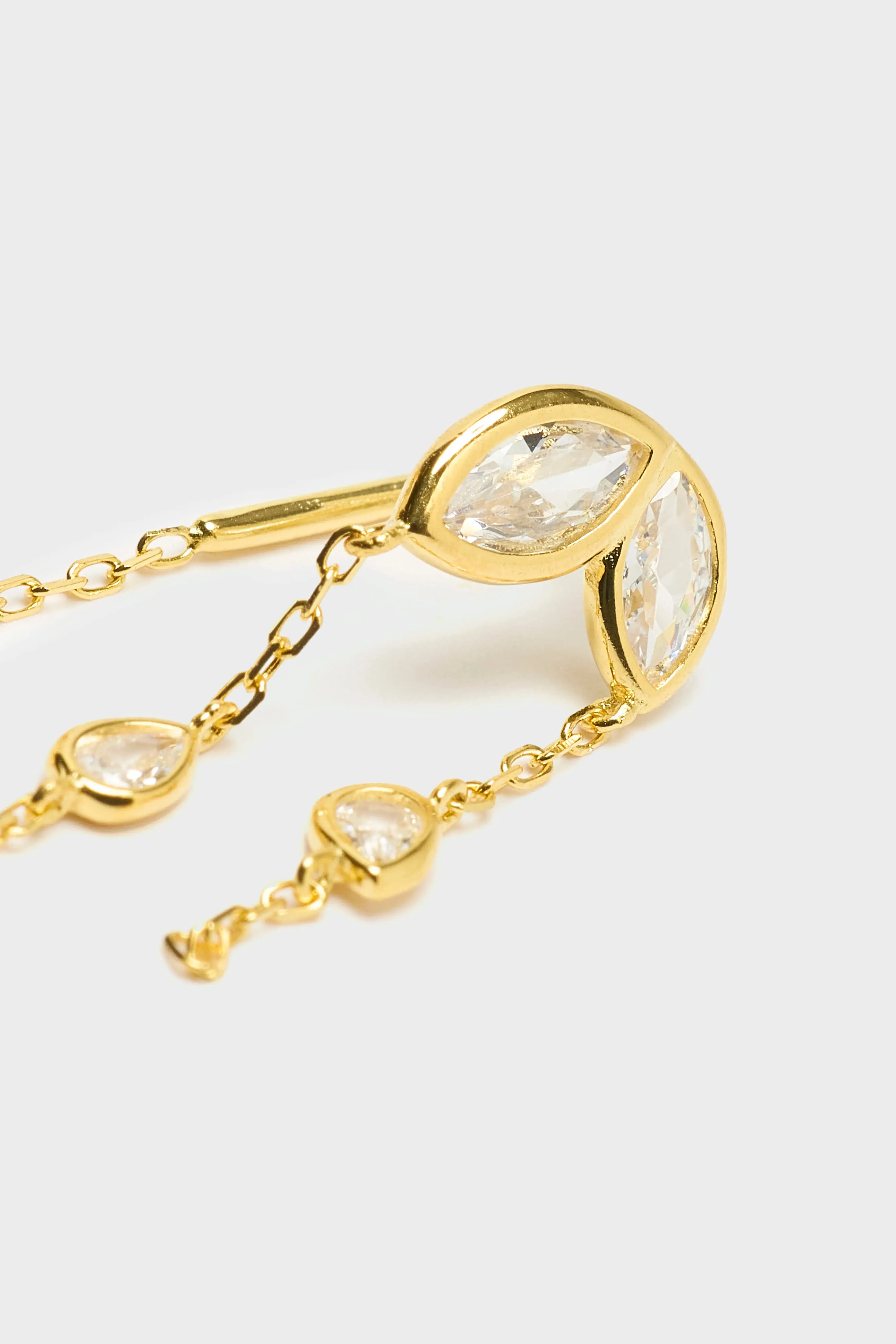 Swift Earrings (261 / W / GOLD) sold by Bellrose product image thumbnail 3