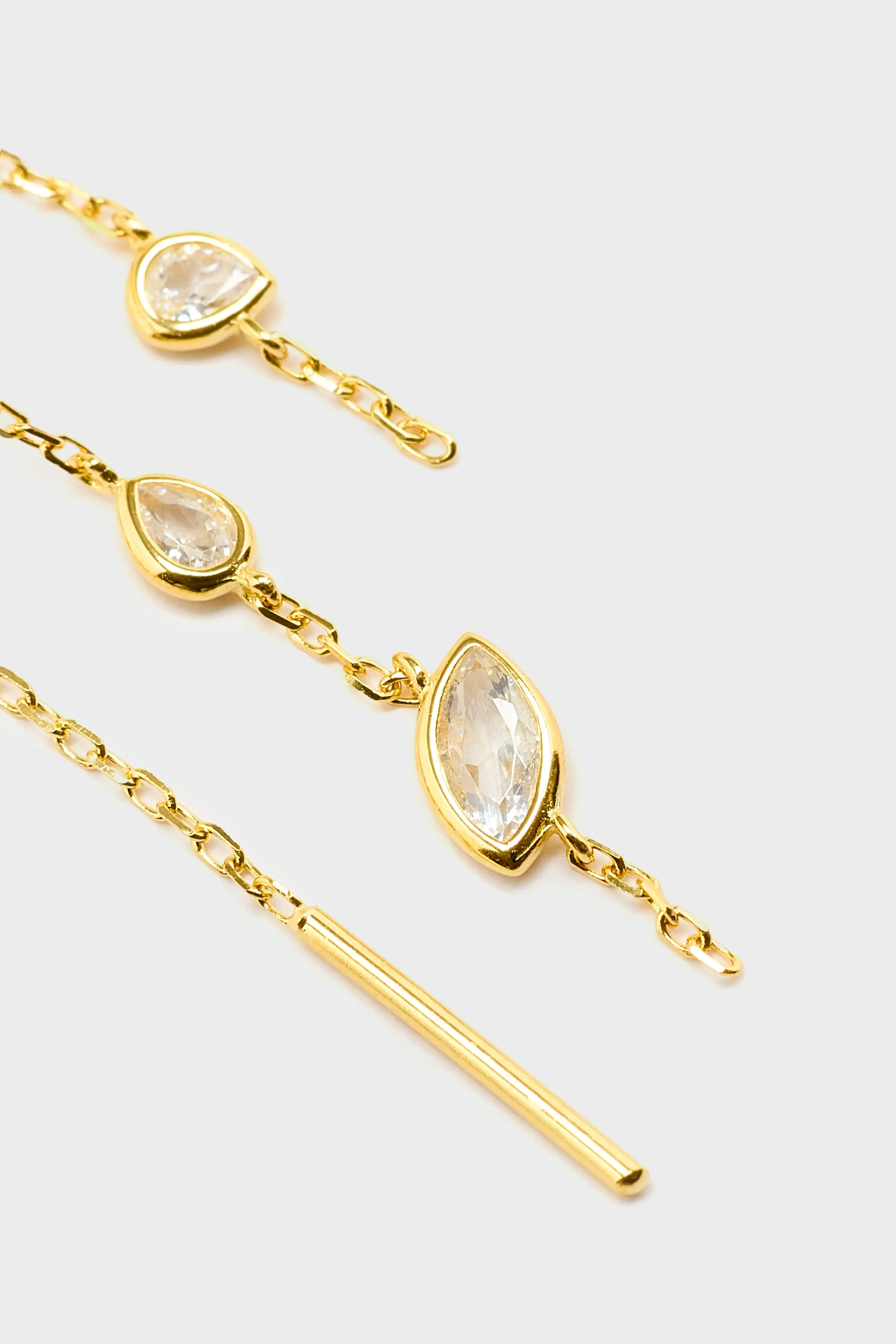 Swift Earrings (261 / W / GOLD) sold by Bellrose product image thumbnail 4