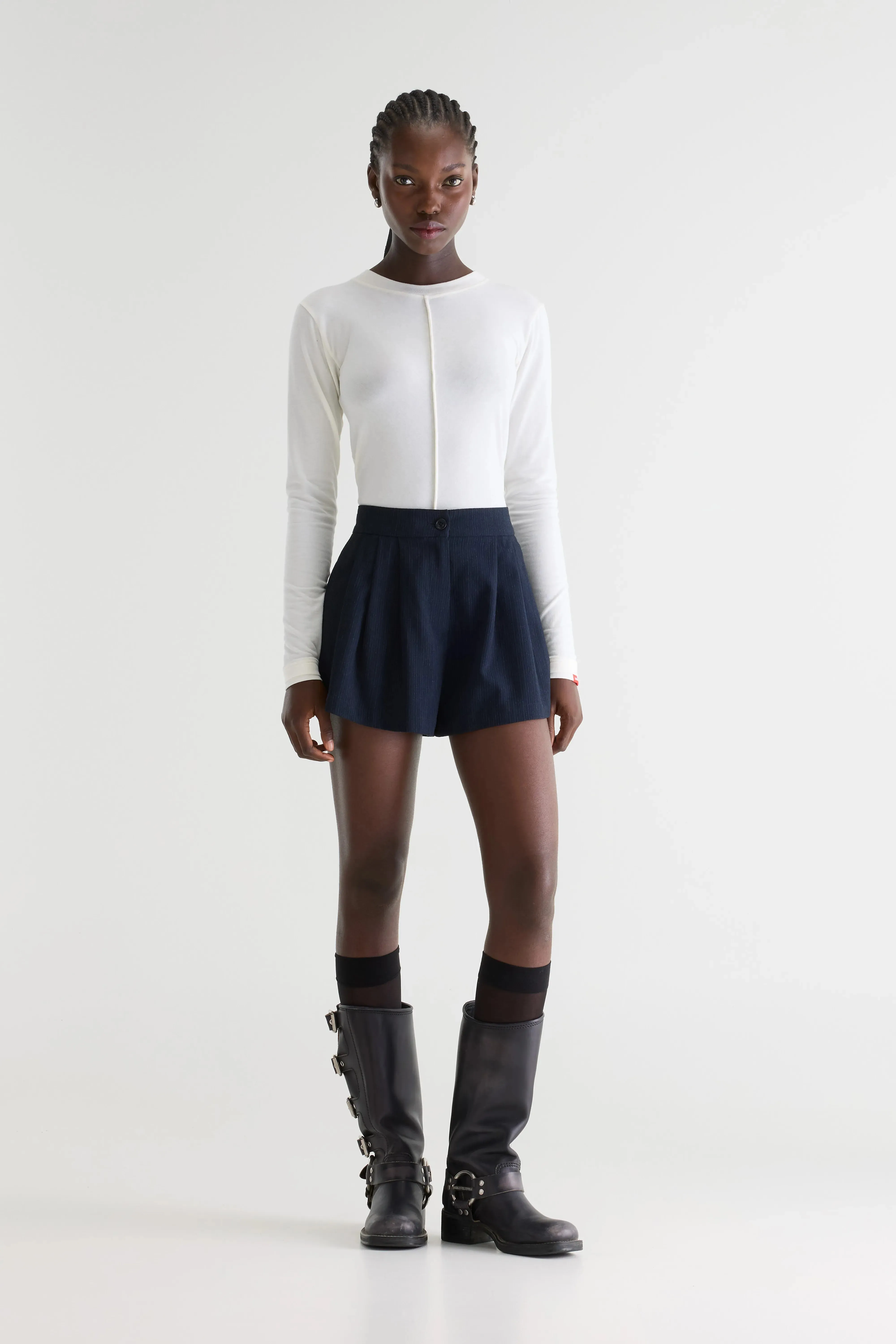 Valentin mini shorts (261 / W / STRIPE A) sold by Bellrose product image thumbnail 2