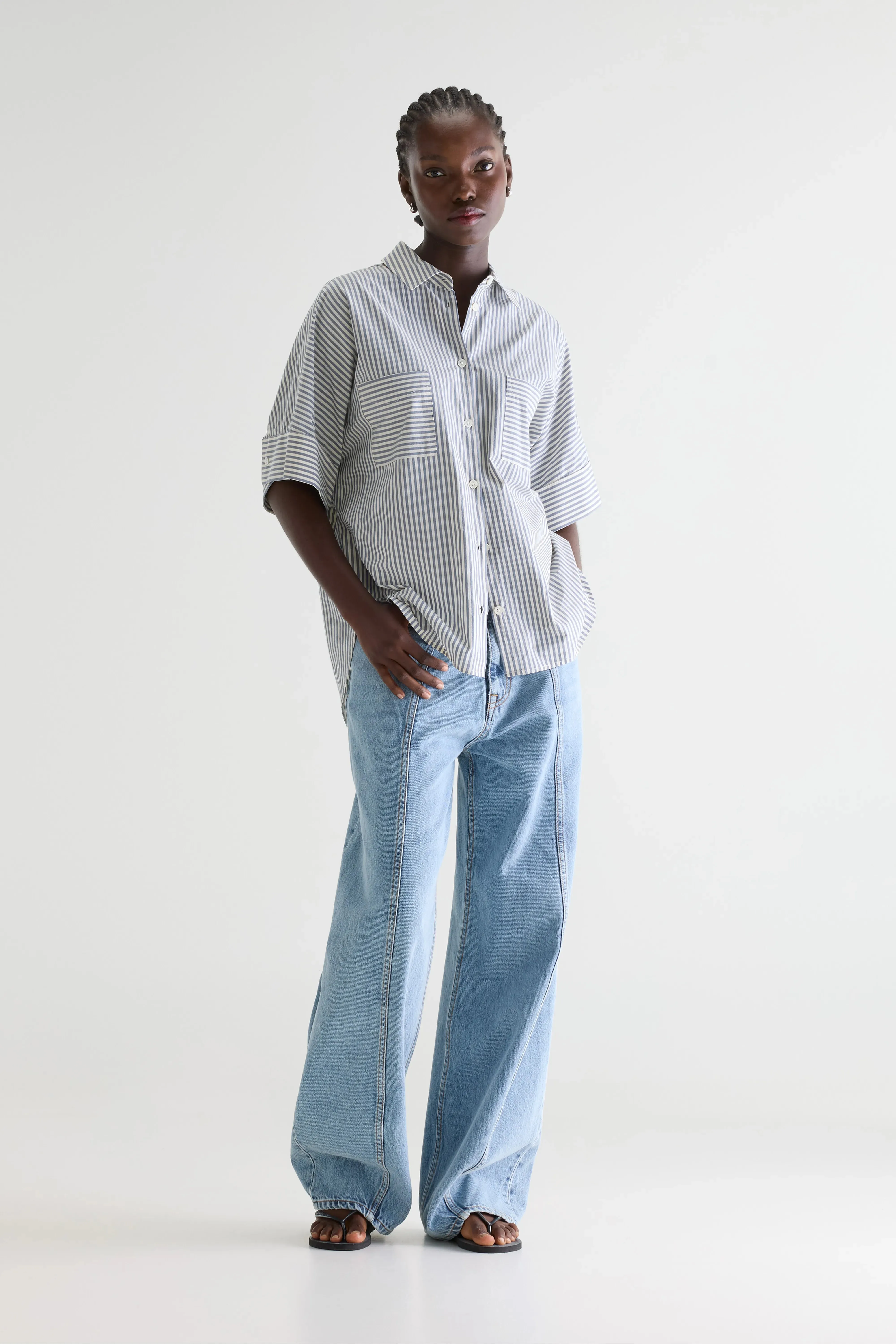 Jay short-sleeve shirt (261 / W / STRIPE B) sold by Bellrose product image thumbnail 3