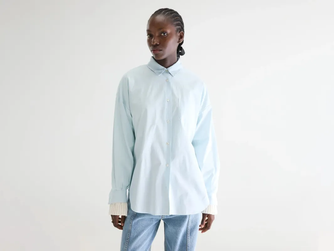 Giorgia poplin shirt (261 / W / FROST) sold by Bellrose