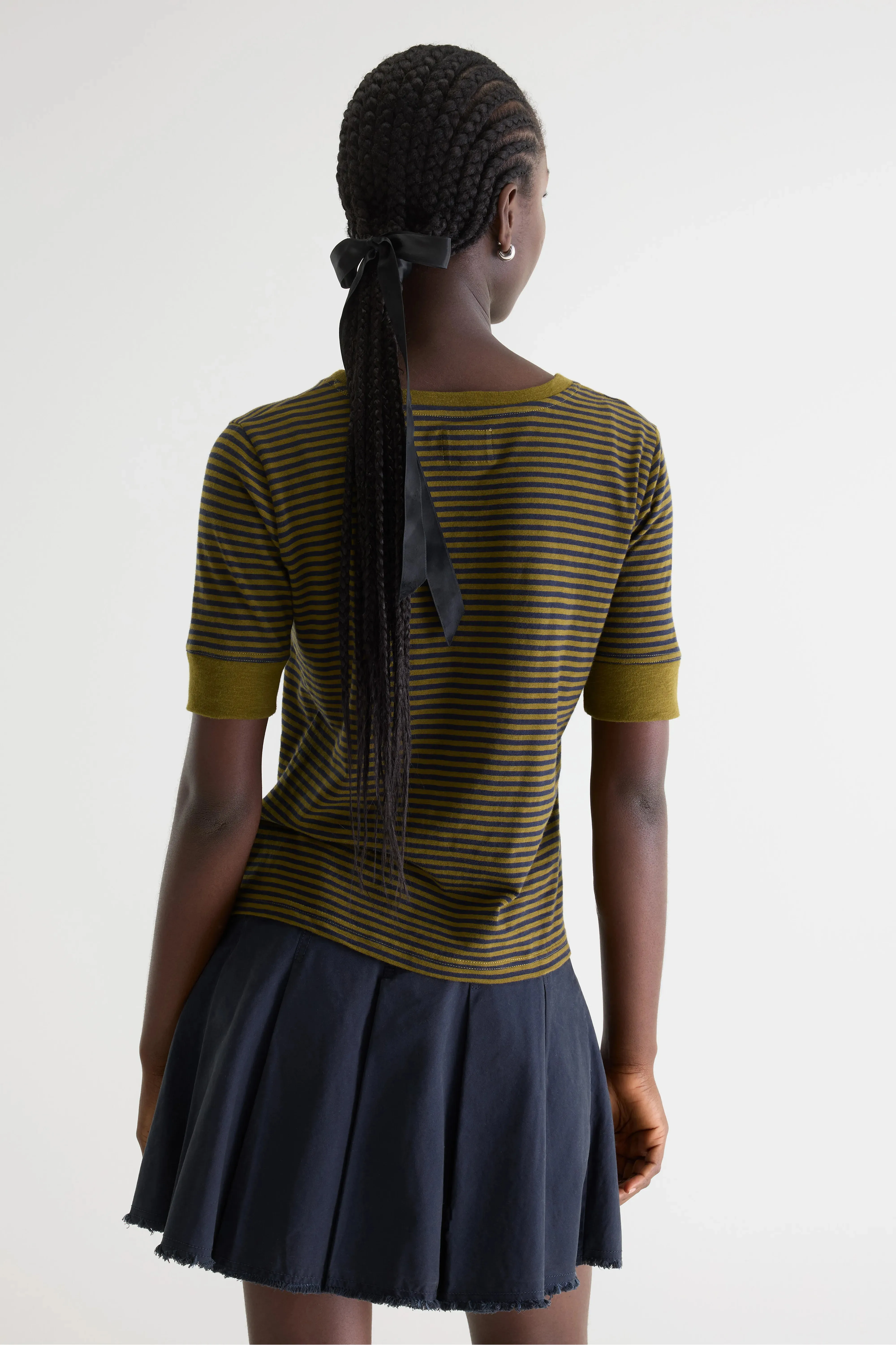 Cias slim striped t-shirt (261 / W / STRIPE B) sold by Bellrose product image thumbnail 4