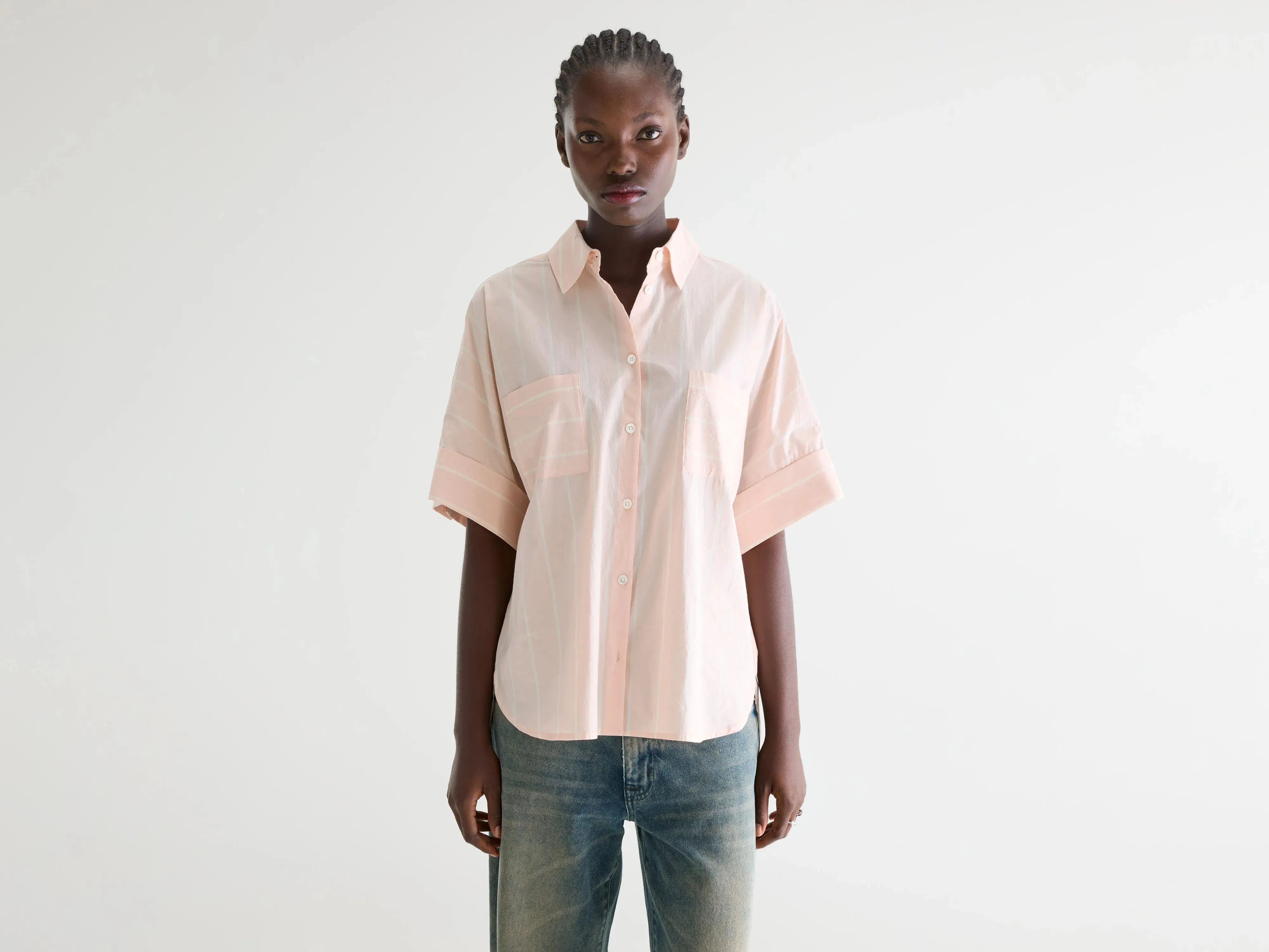 Jay short-sleeve shirt (261 / W / STRIPE A) sold by Bellrose