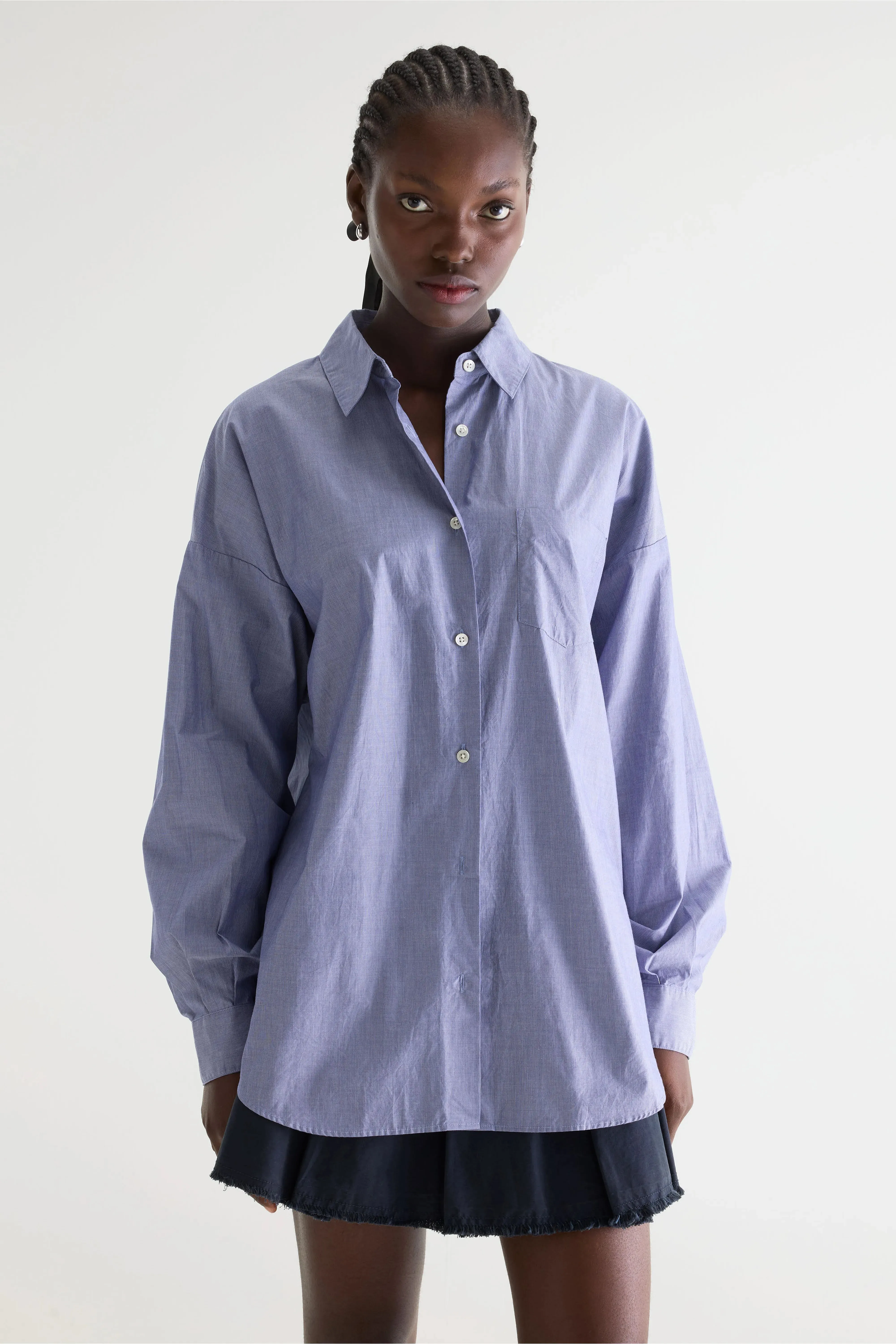 Giorgia poplin shirt (261 / W / STRIPE F) sold by Bellrose product image thumbnail 2