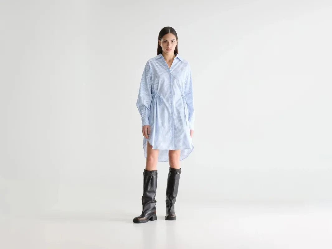 Coney shirt dress (261 / W / STRIPE A) made by Bellerose