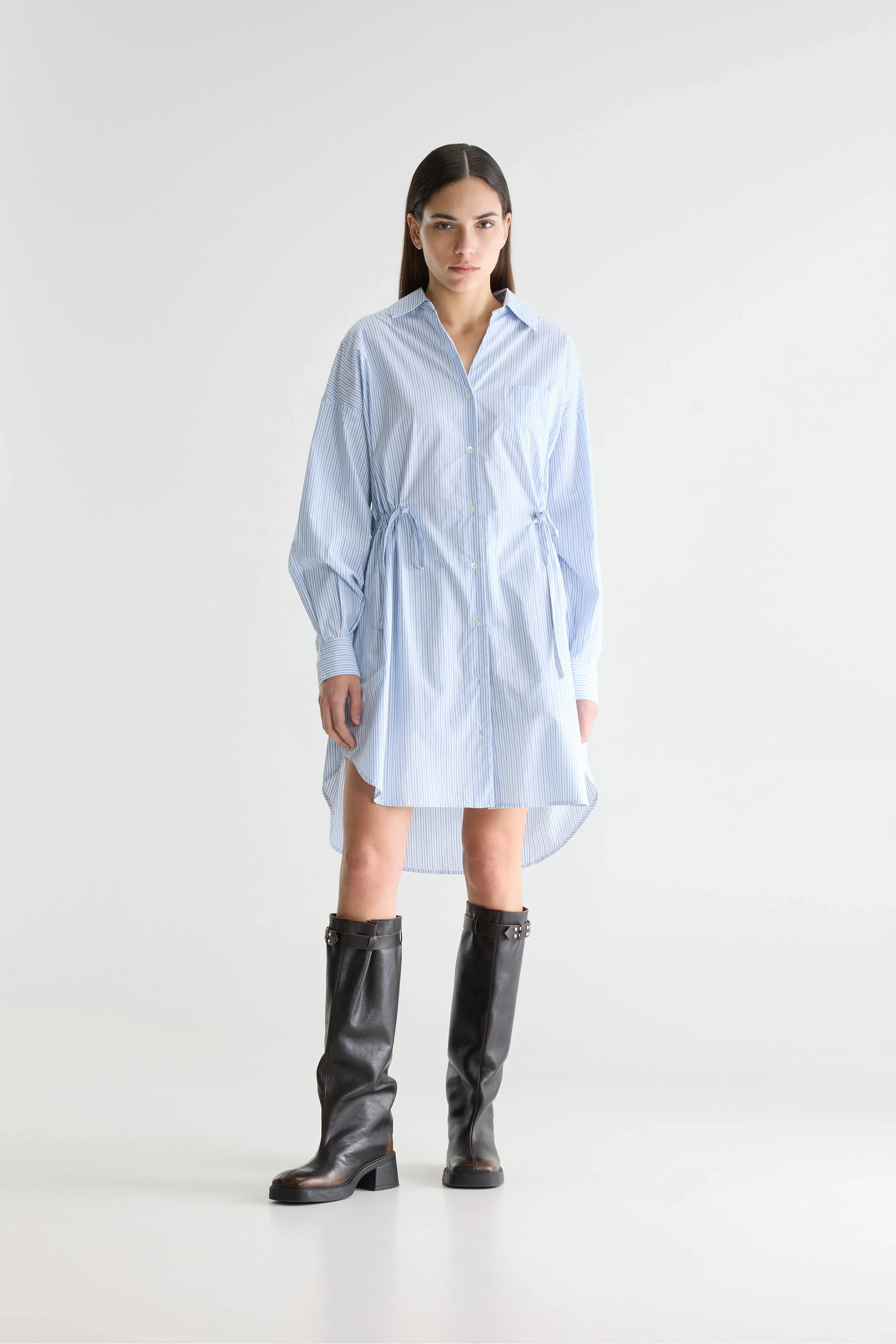 Coney shirt dress (261 / W / STRIPE A) sold by Bellrose product image thumbnail 2