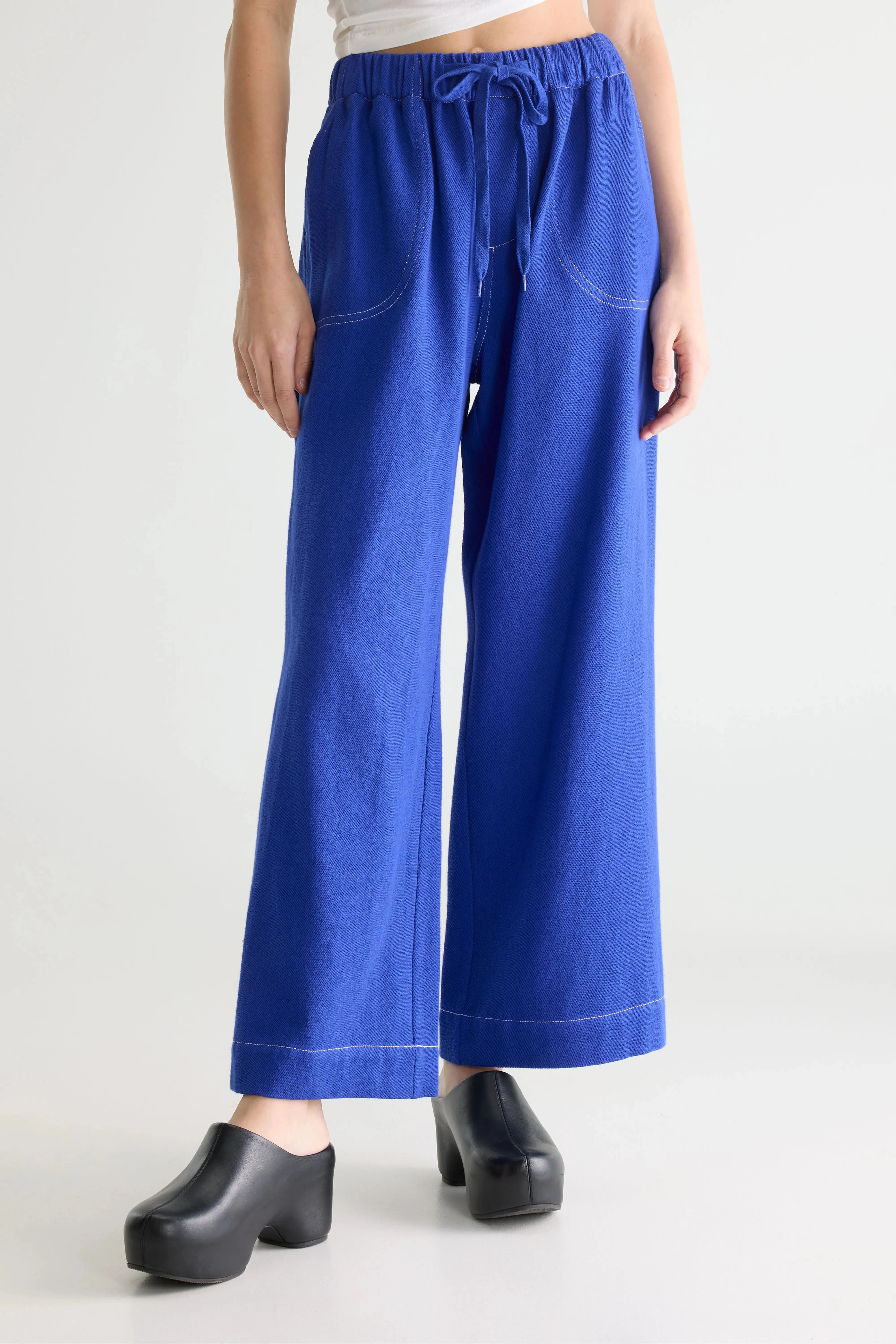 Juna relaxed trousers (261 / W / LAZULI) sold by Bellrose product image thumbnail 3